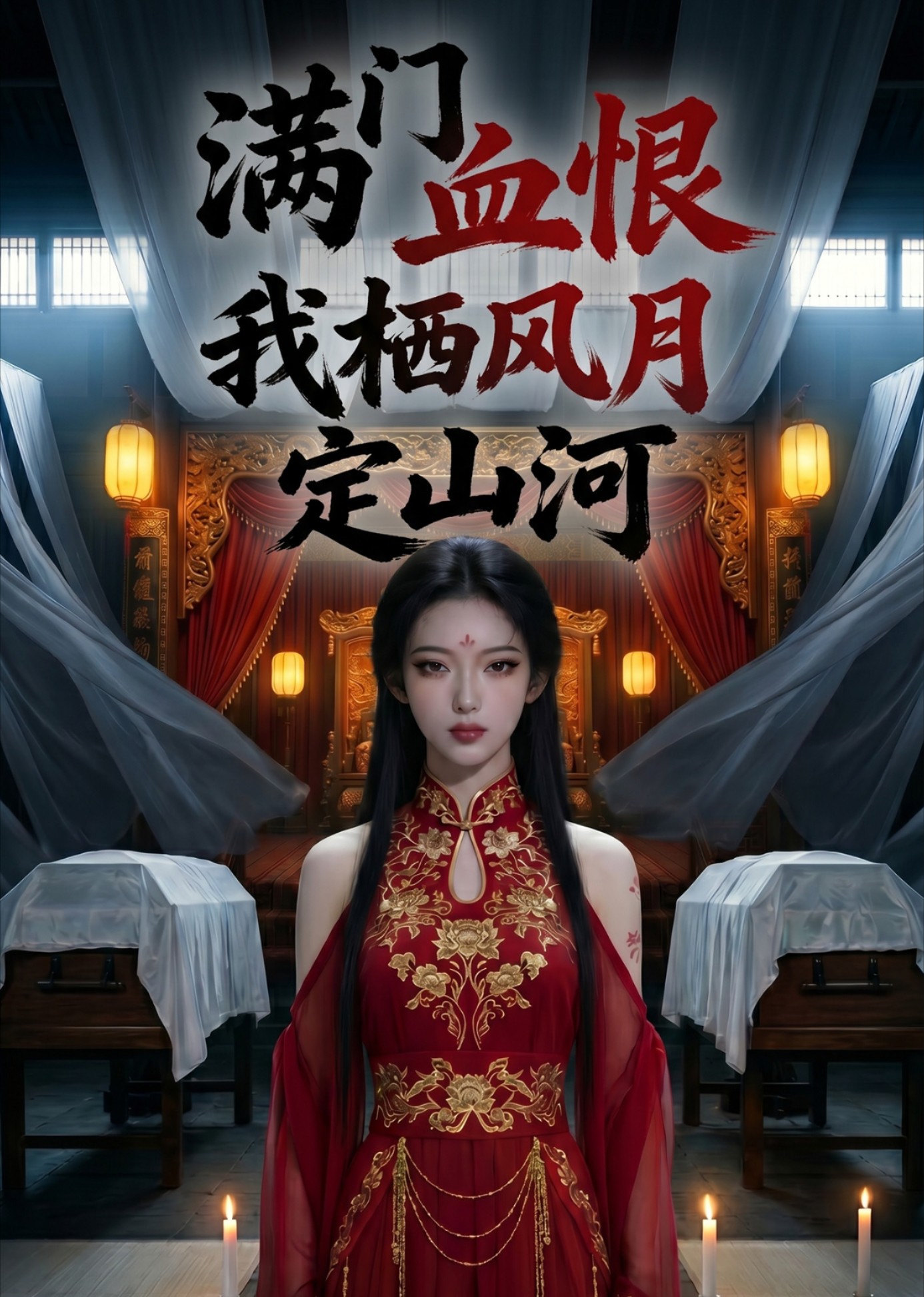 满门血恨，我栖风月定山河封面图