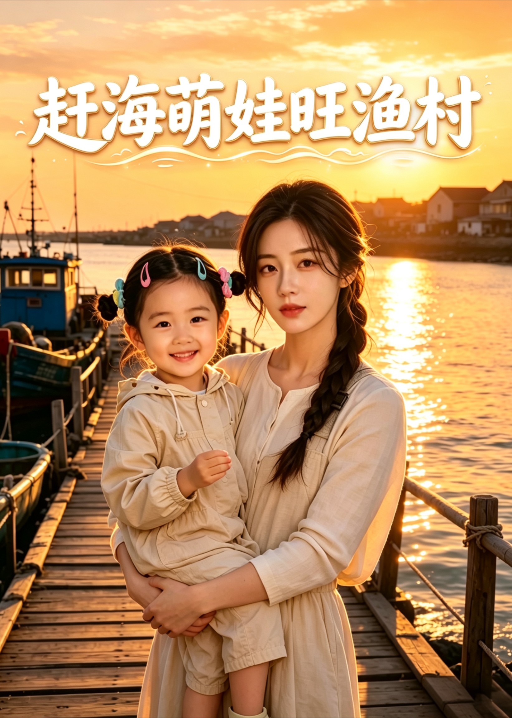 赶海萌娃旺渔村