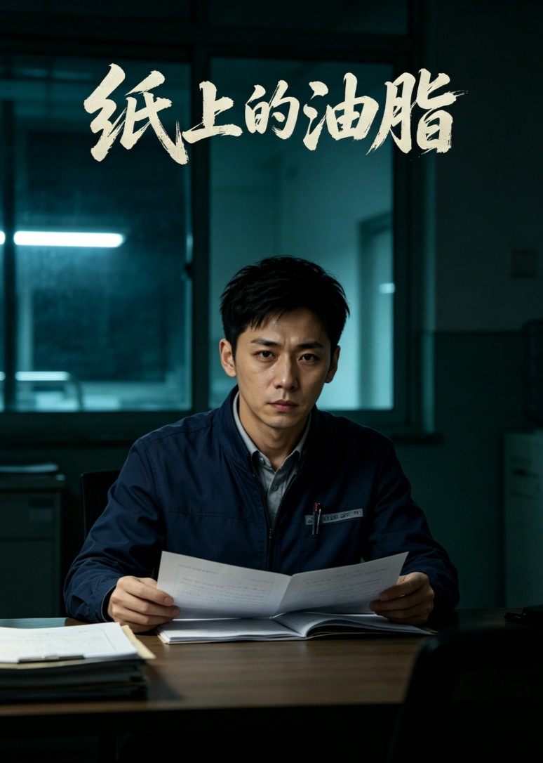 纸上的油脂