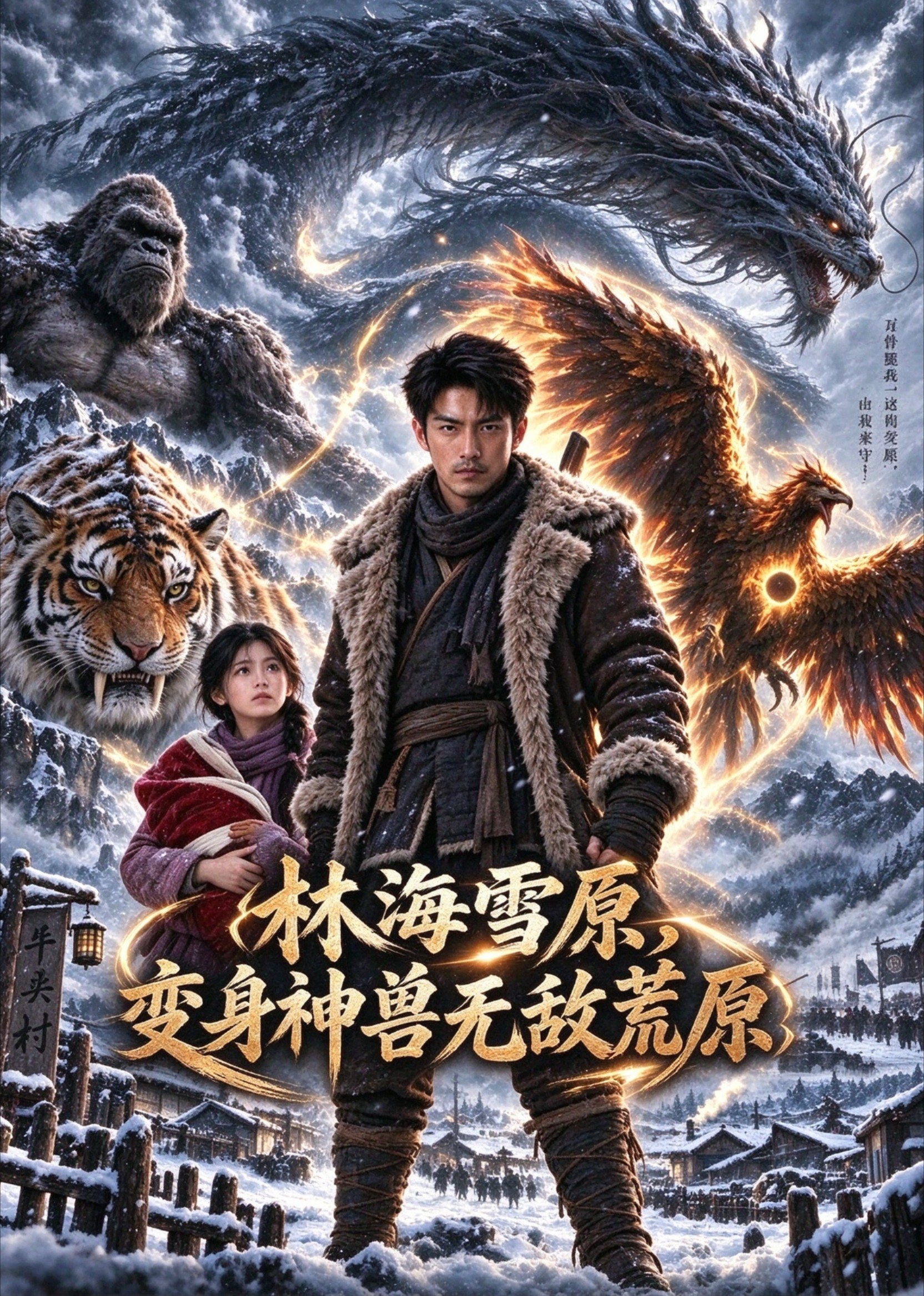 林海雪原，变身神兽无敌荒原封面图