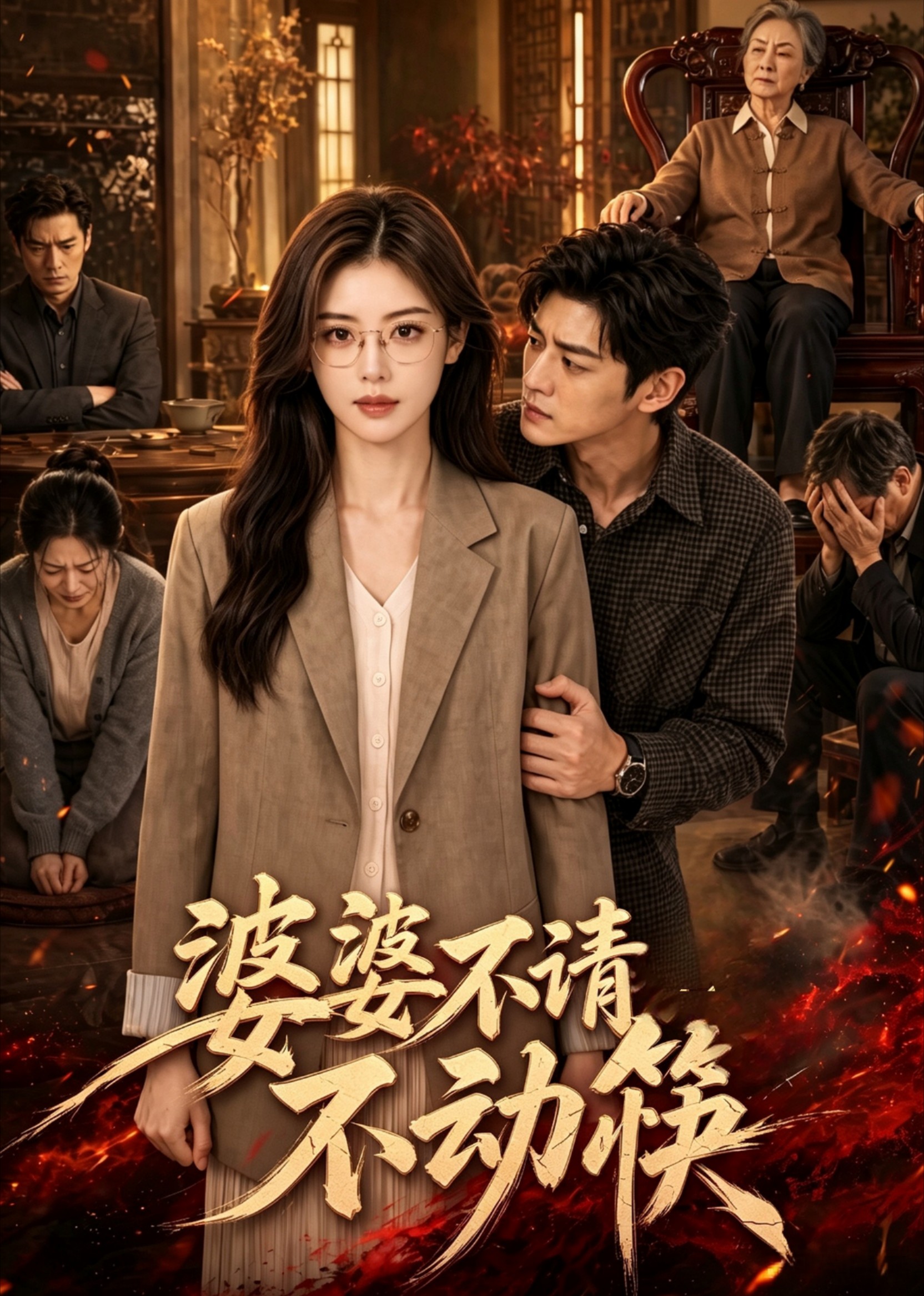 婆婆不请不动筷