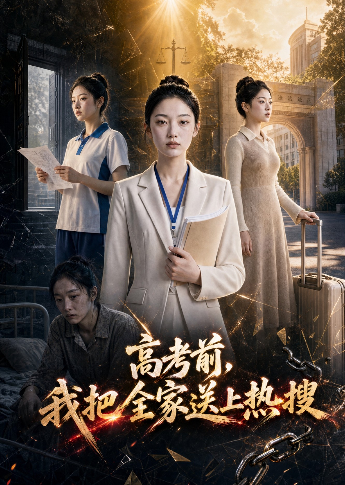 高考前，我把全家送上热搜