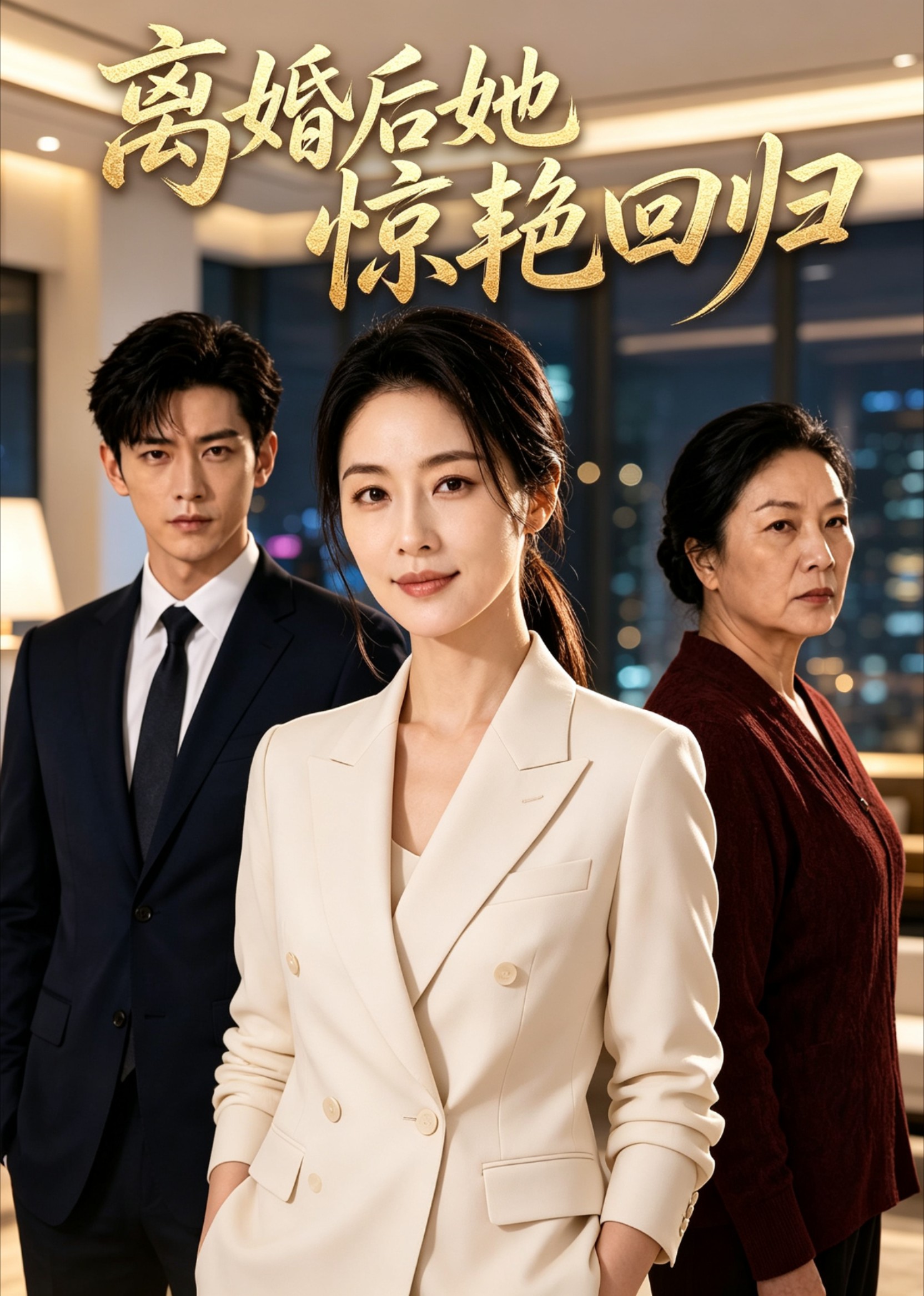 离婚后她惊艳回归