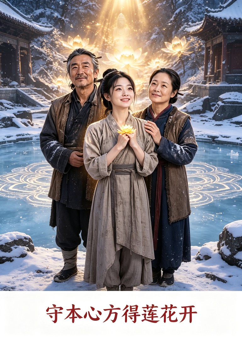 守本心方得莲花开封面图