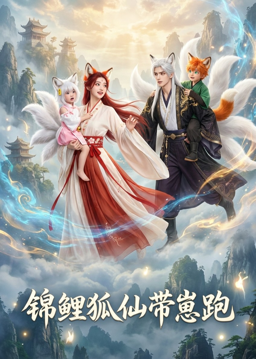锦鲤狐仙带崽跑封面图