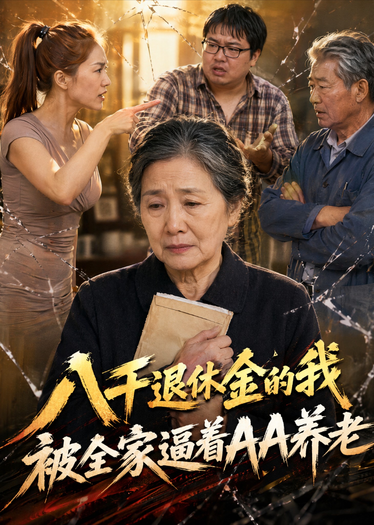 八千退休金的我被全家逼着AA养老