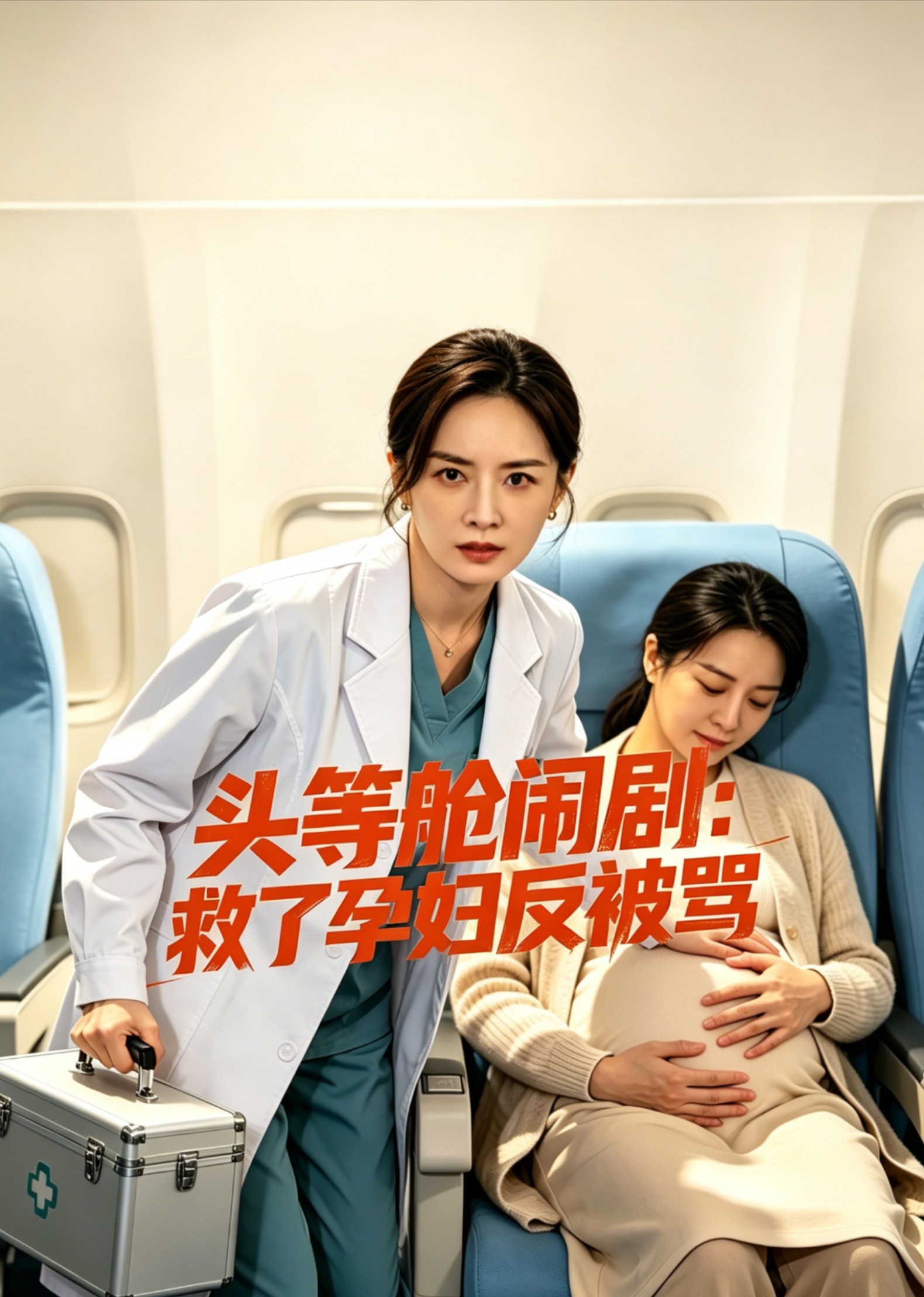 头等舱闹剧：救了孕妇反被骂封面图
