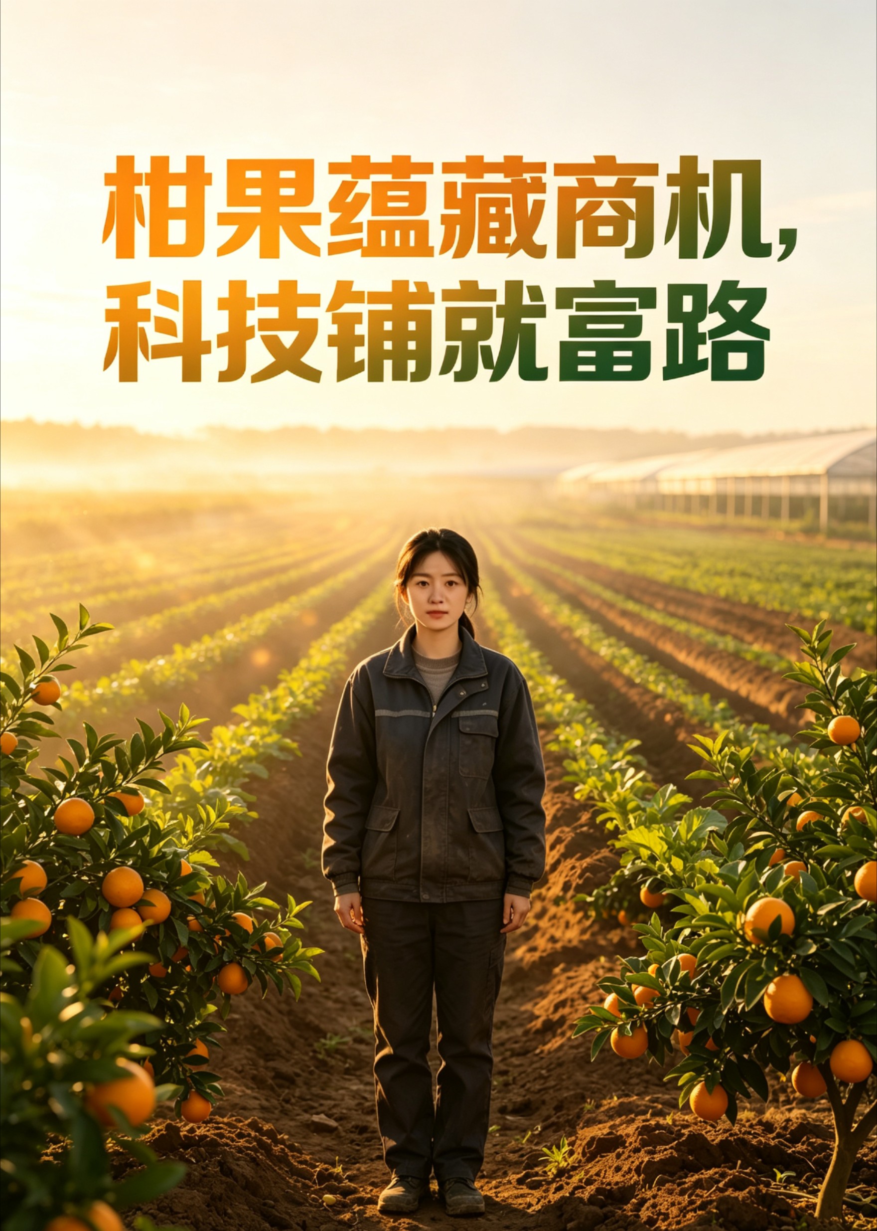 柑果蕴藏商机，科技铺就富路