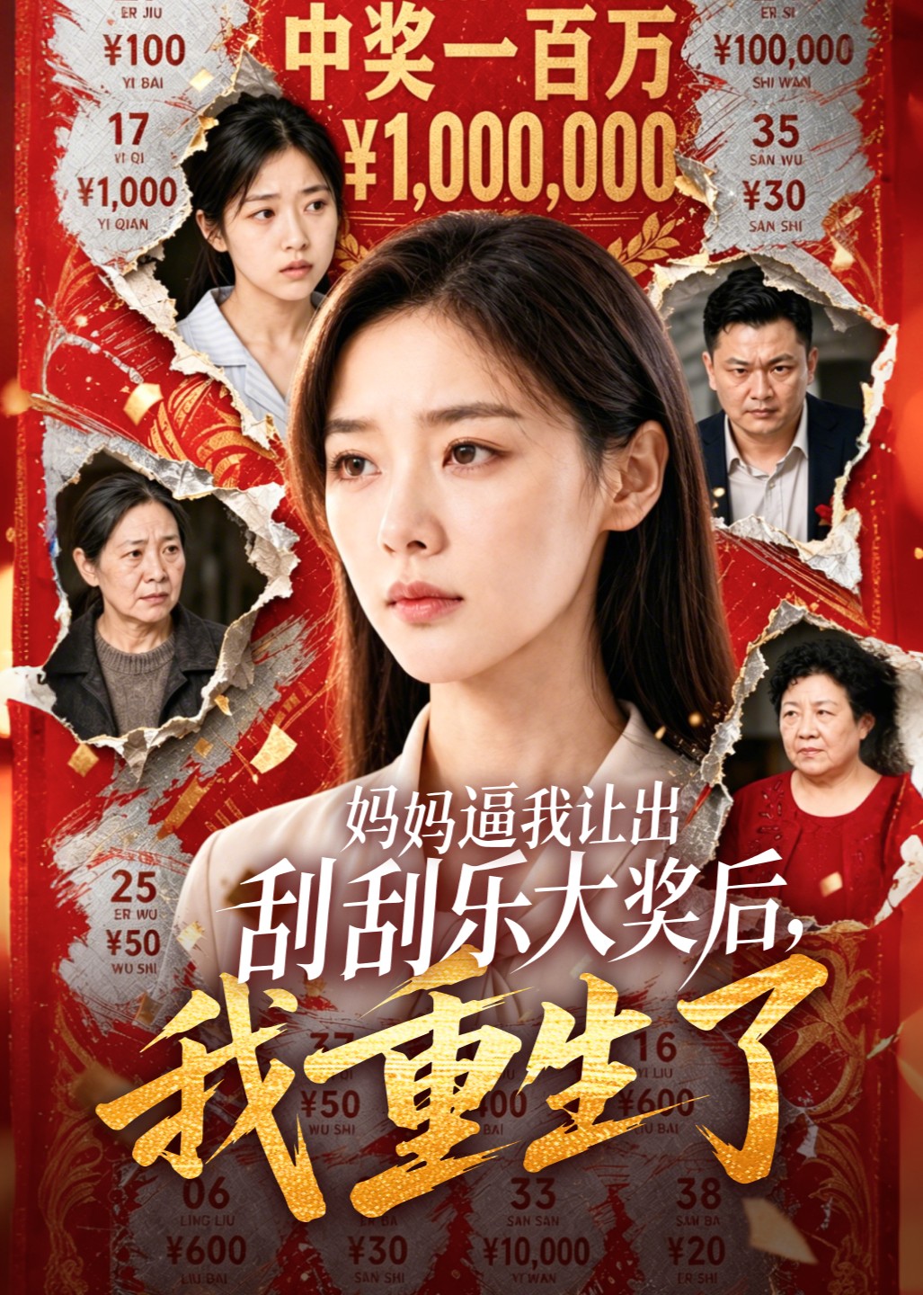 妈妈逼我让出刮刮乐大奖后，我重生了
