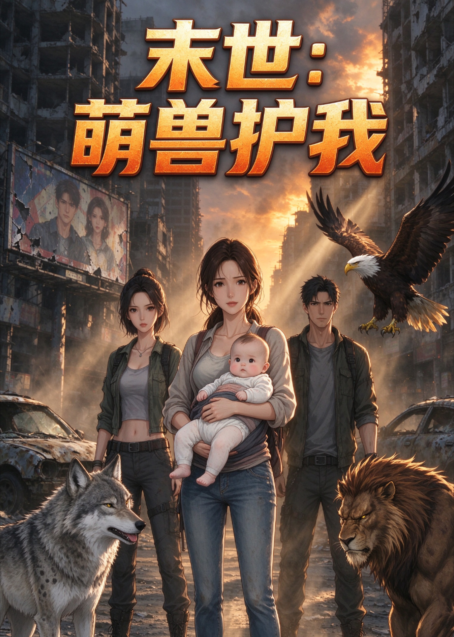 末世：萌兽护我封面图