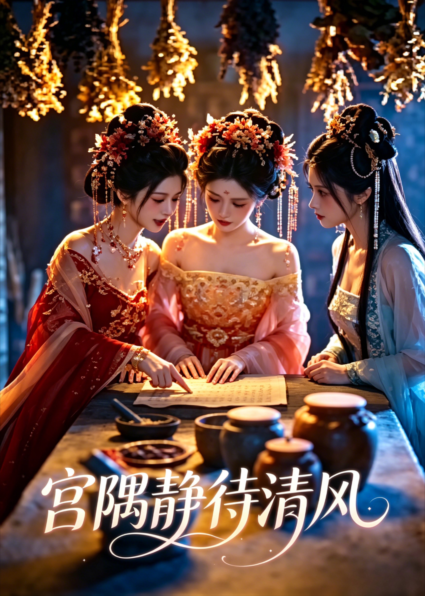 宫隅静待清风