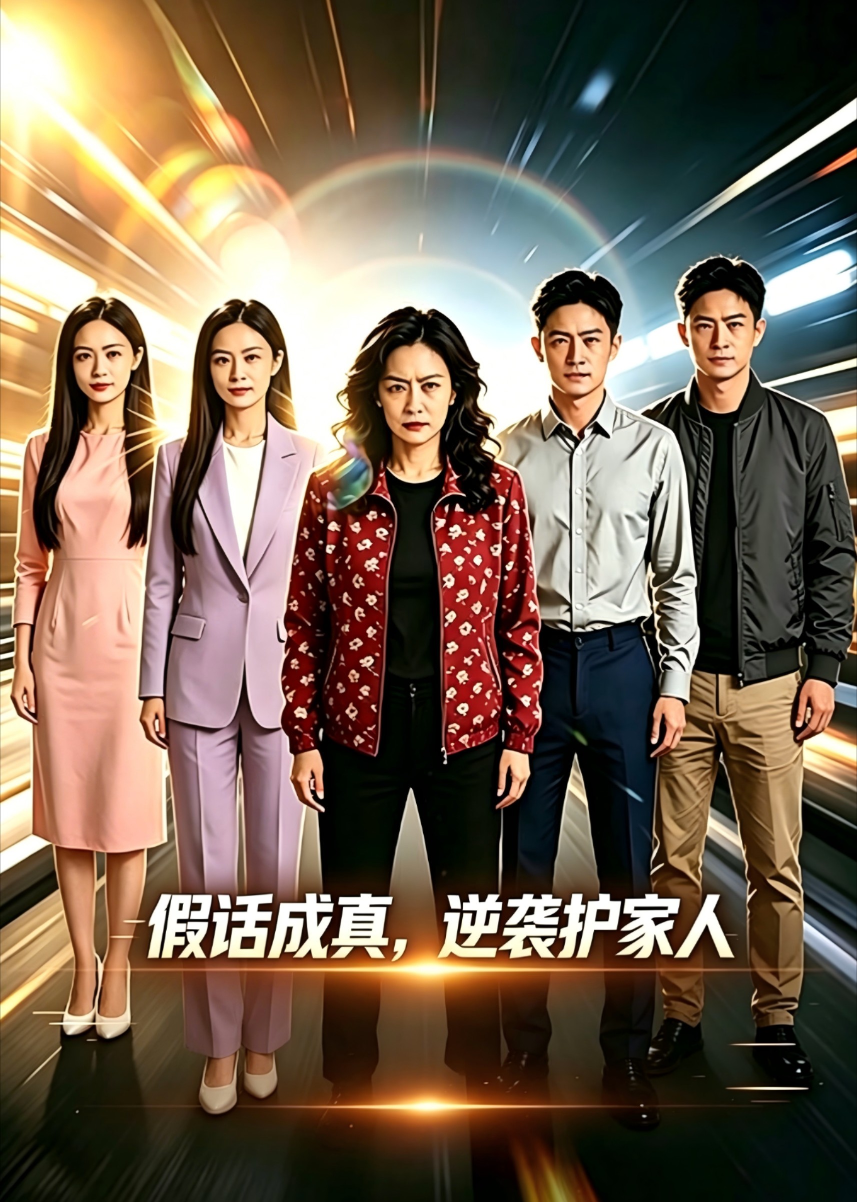 假话成真，逆袭护家人