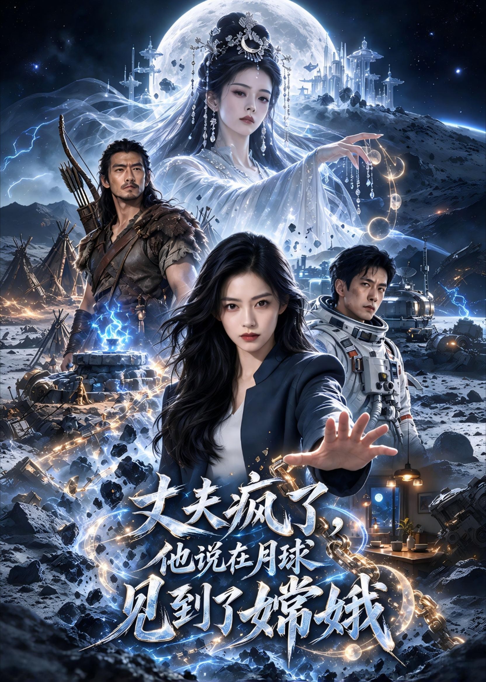 丈夫疯了，他说在月球见到了嫦娥封面图