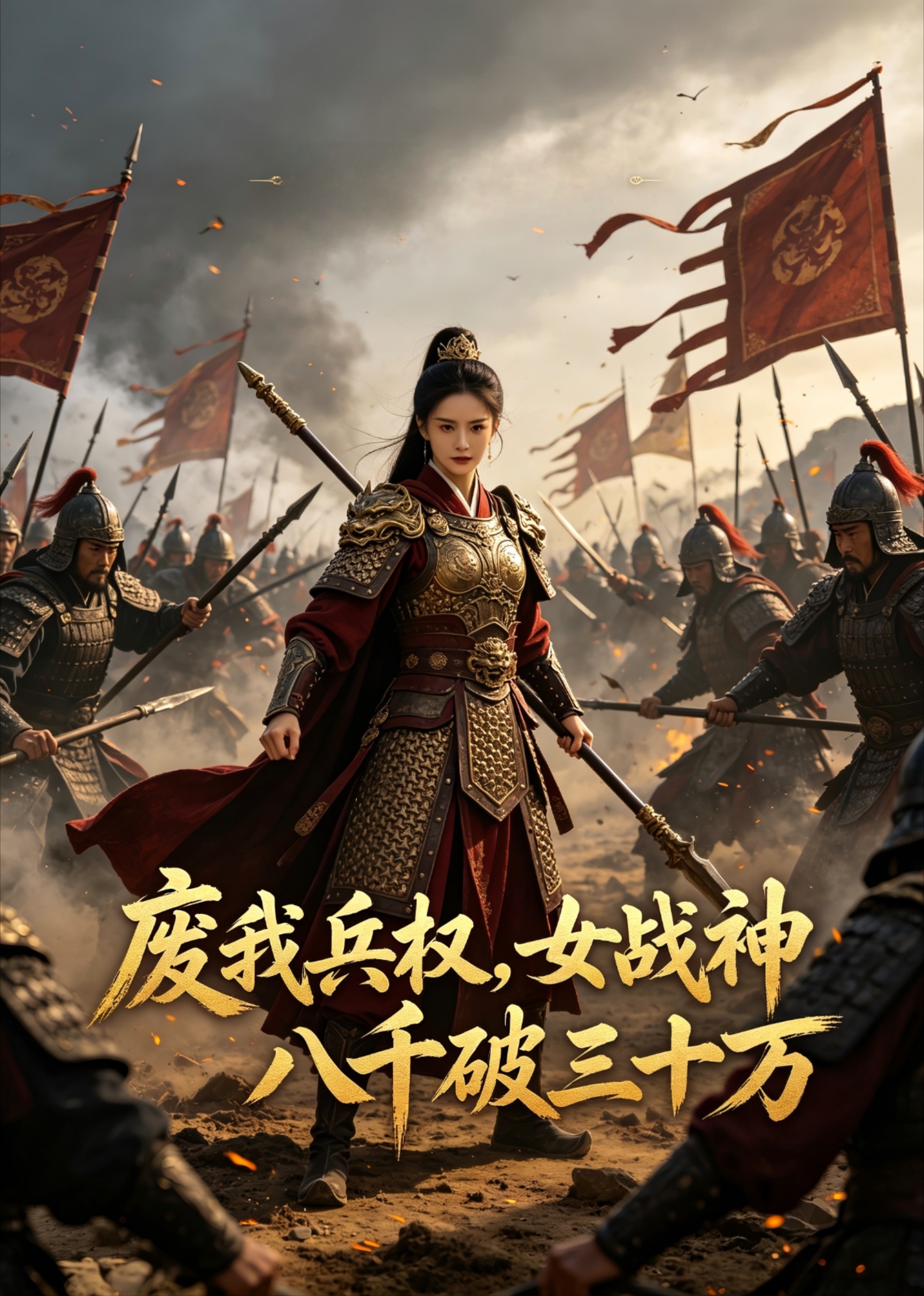 废我兵权，女战神八千破三十万