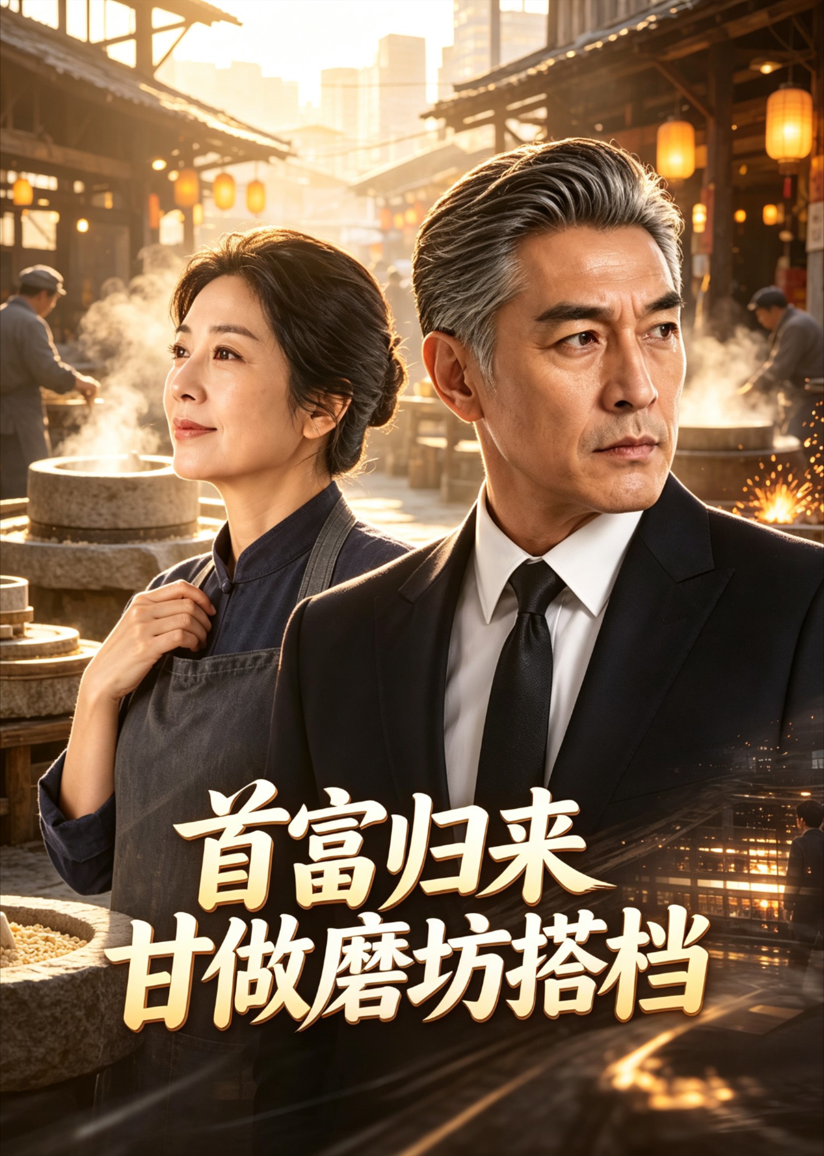 首富归来甘做磨坊搭档封面图