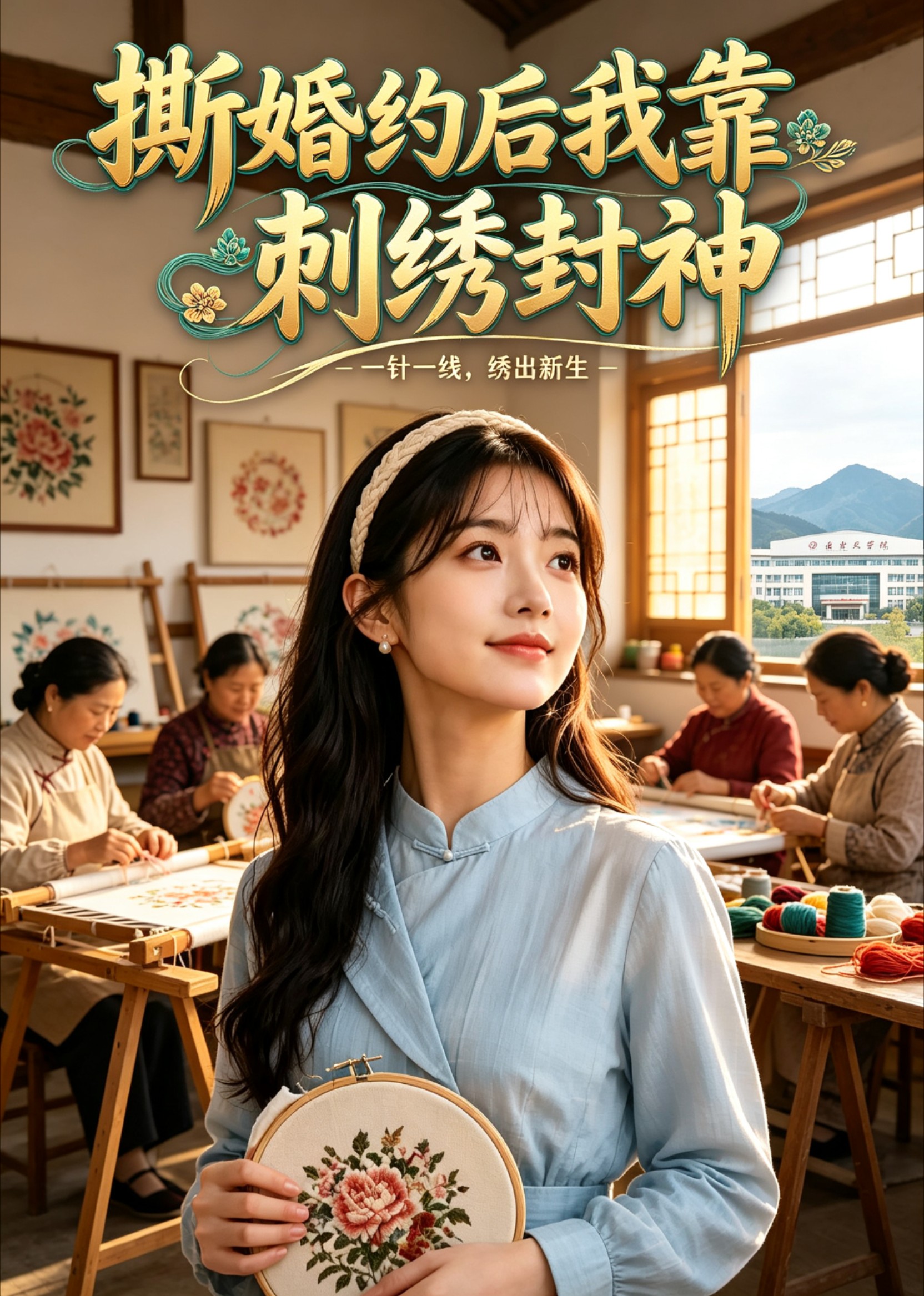 撕婚约后我靠刺绣封神封面图