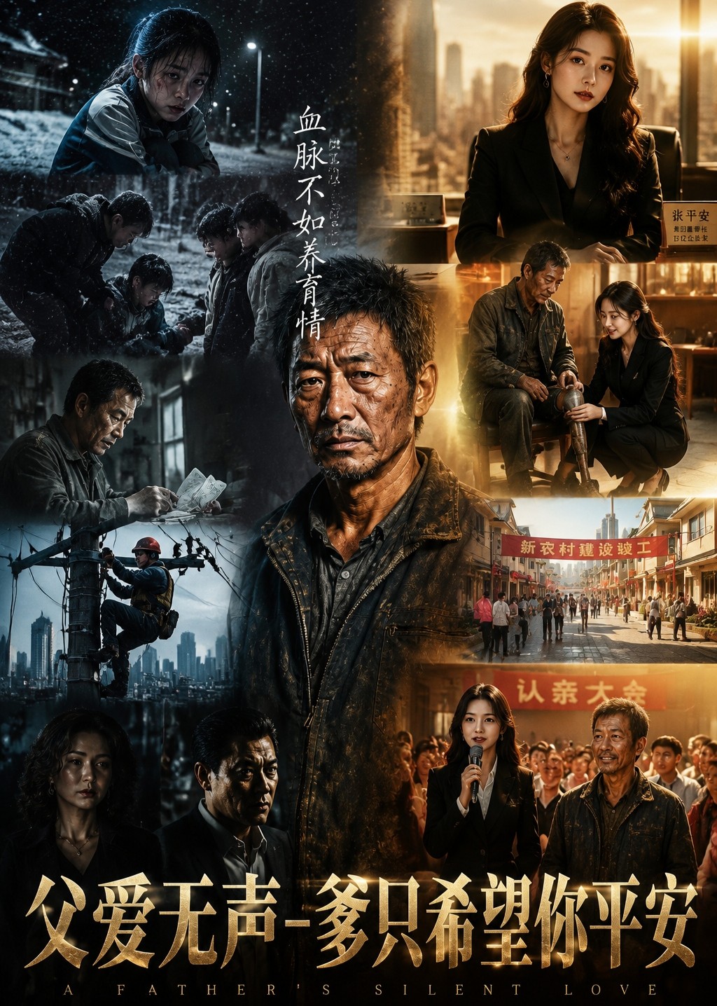 父爱无声，爹只希望你平安