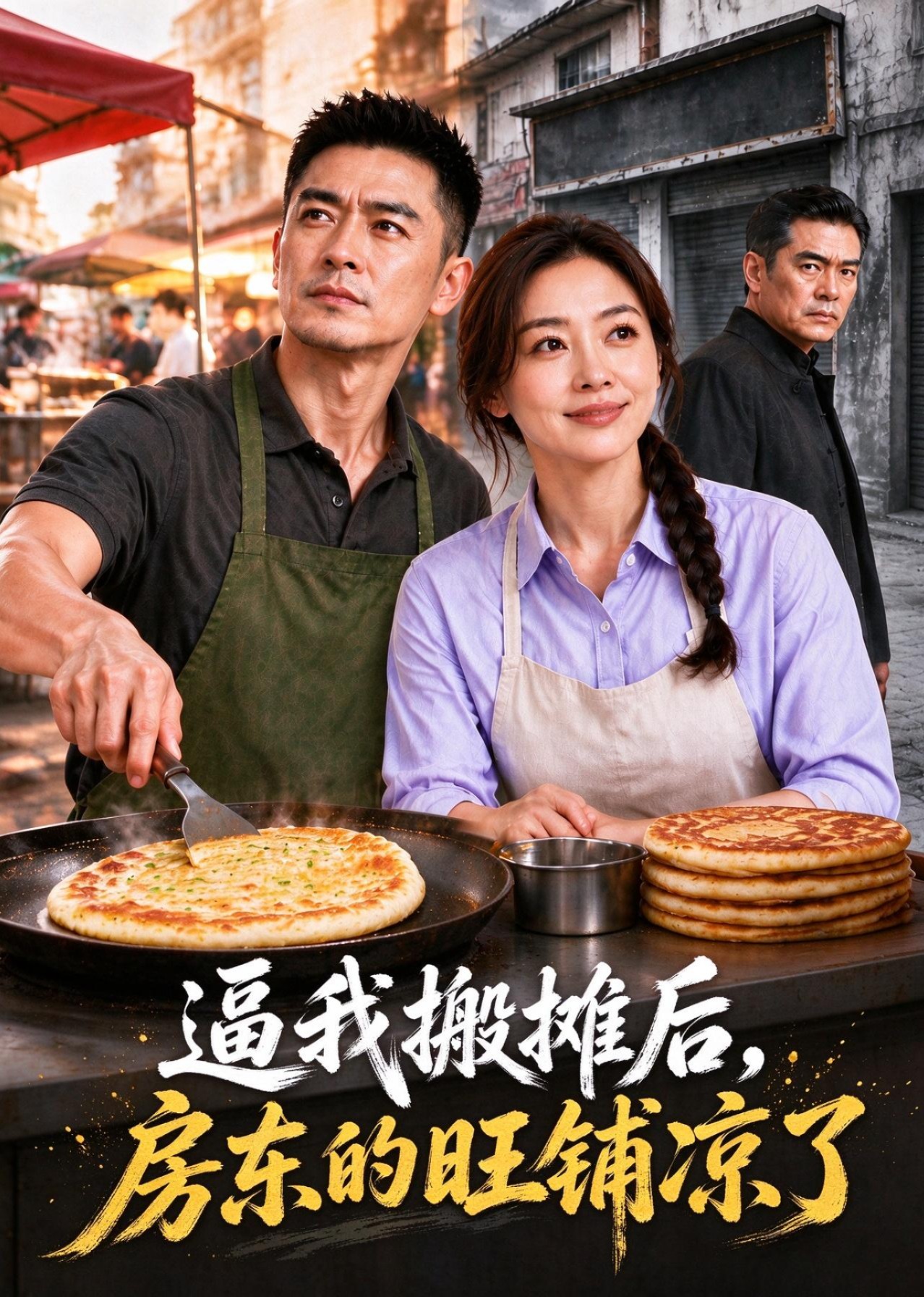 逼我搬摊后，房东的旺铺凉了封面图