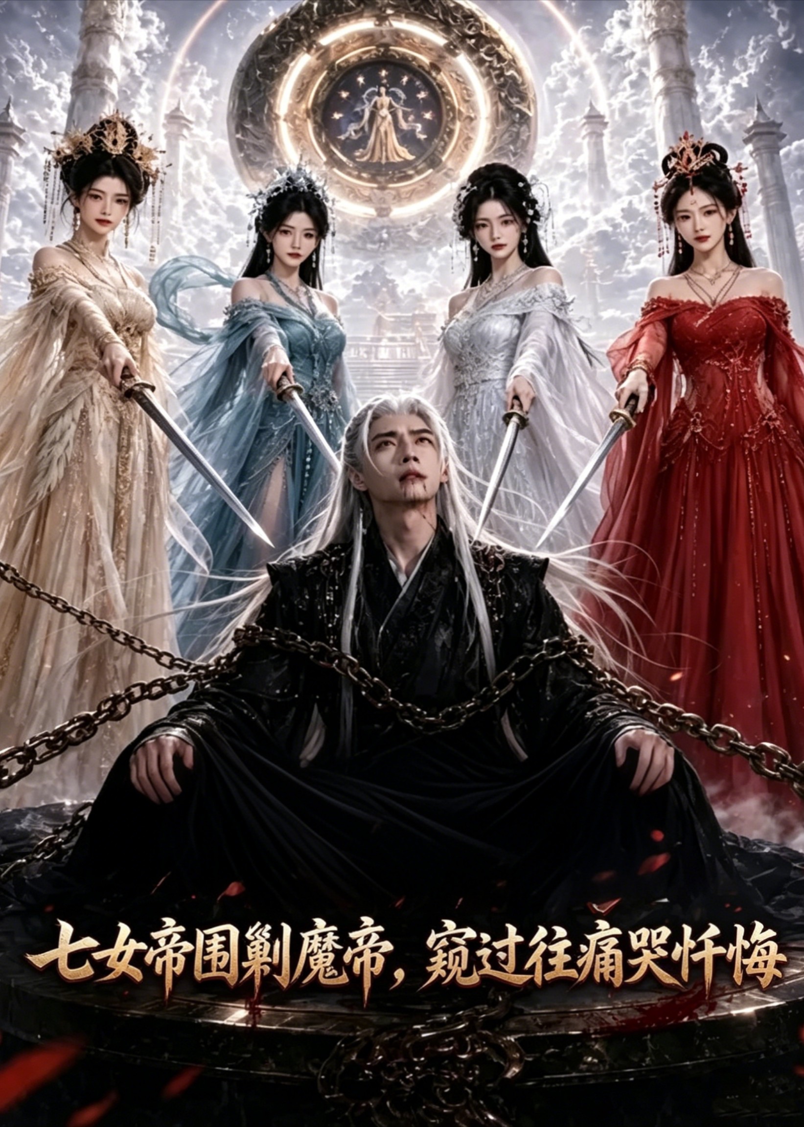 七女帝围剿魔帝，窥过往痛哭忏悔