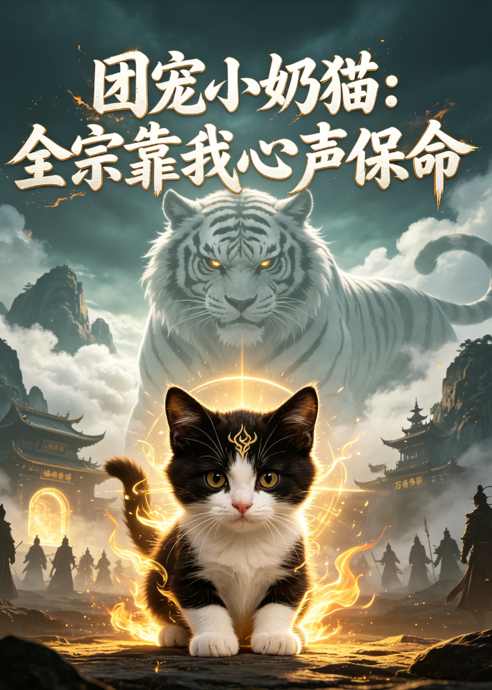 团宠小奶猫：全宗靠我心声保命封面图