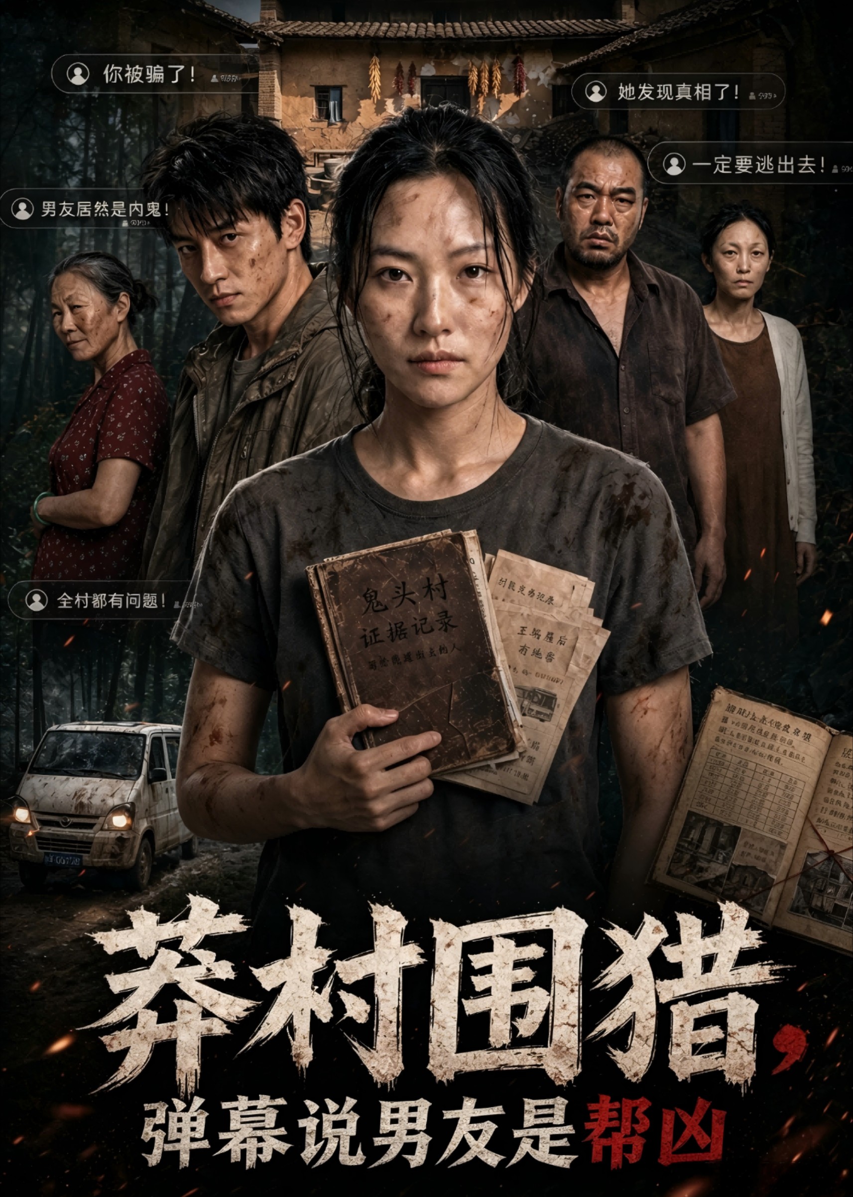 莽村围猎，弹幕说男友是帮凶