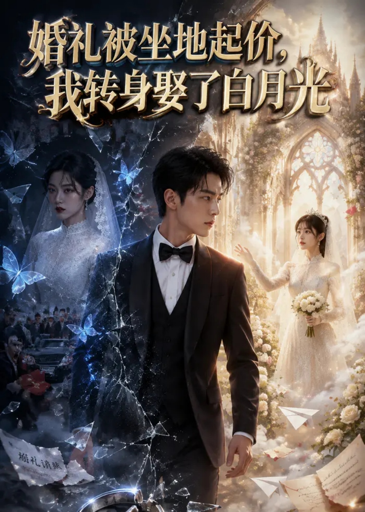 婚礼被坐地起价，我转身娶了白月光封面图