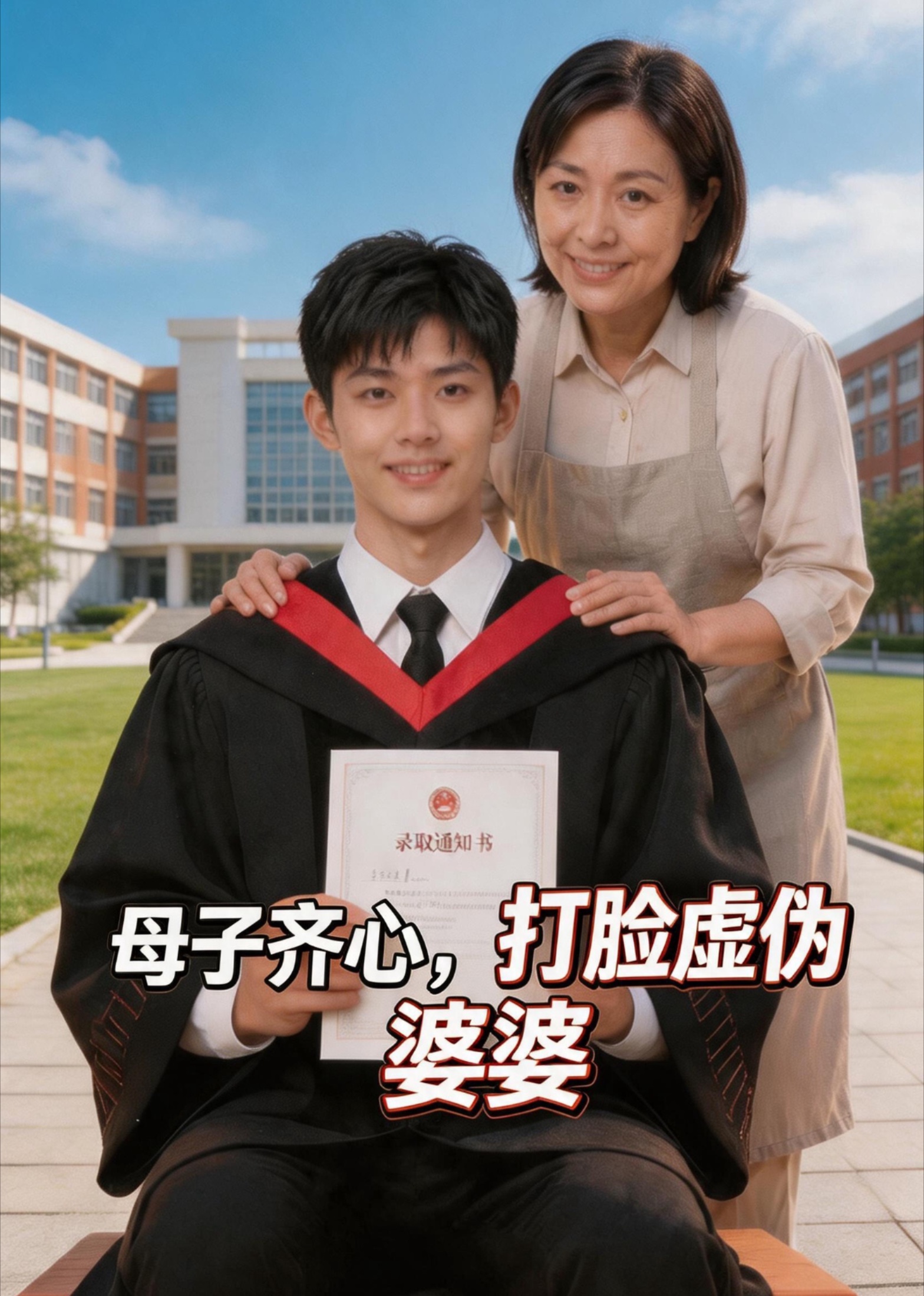 母子齐心，打脸虚伪婆婆