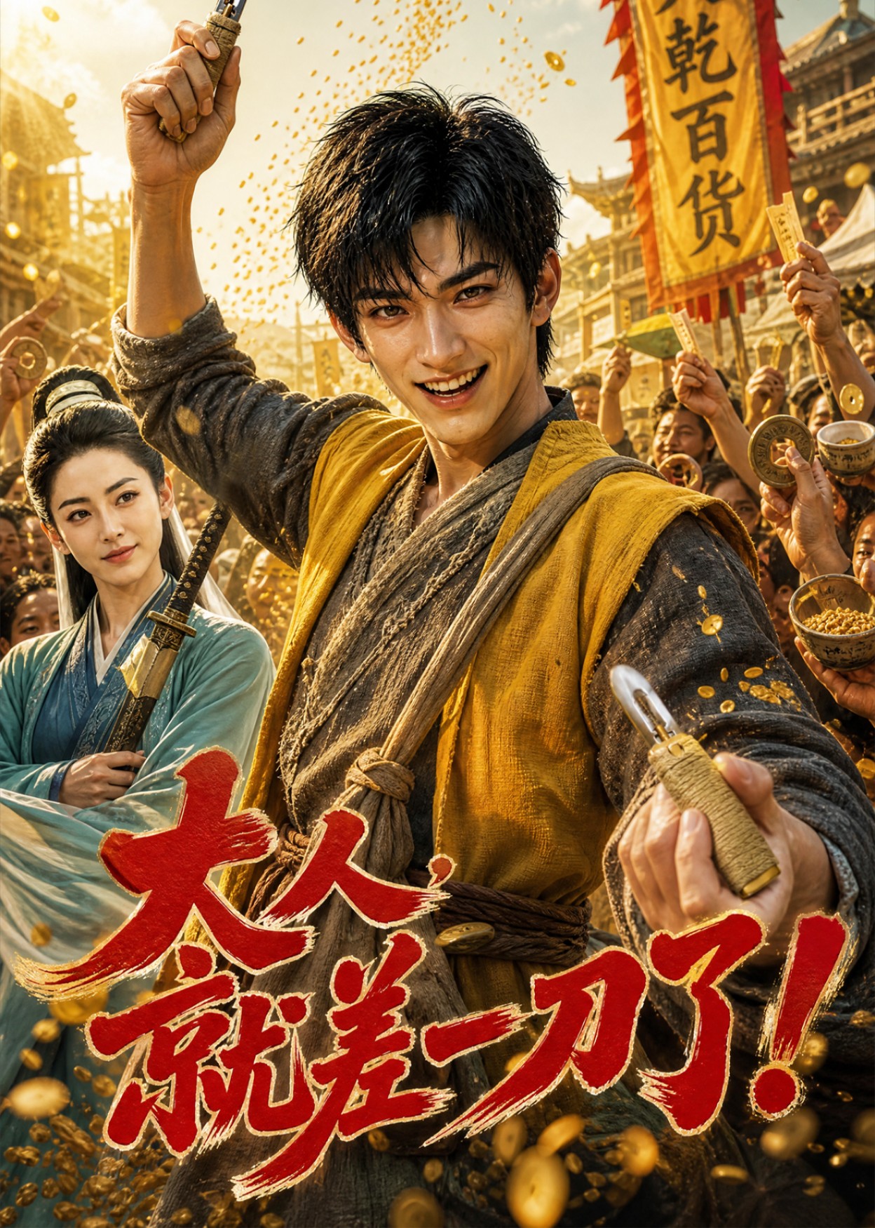 大人，就差一刀了！