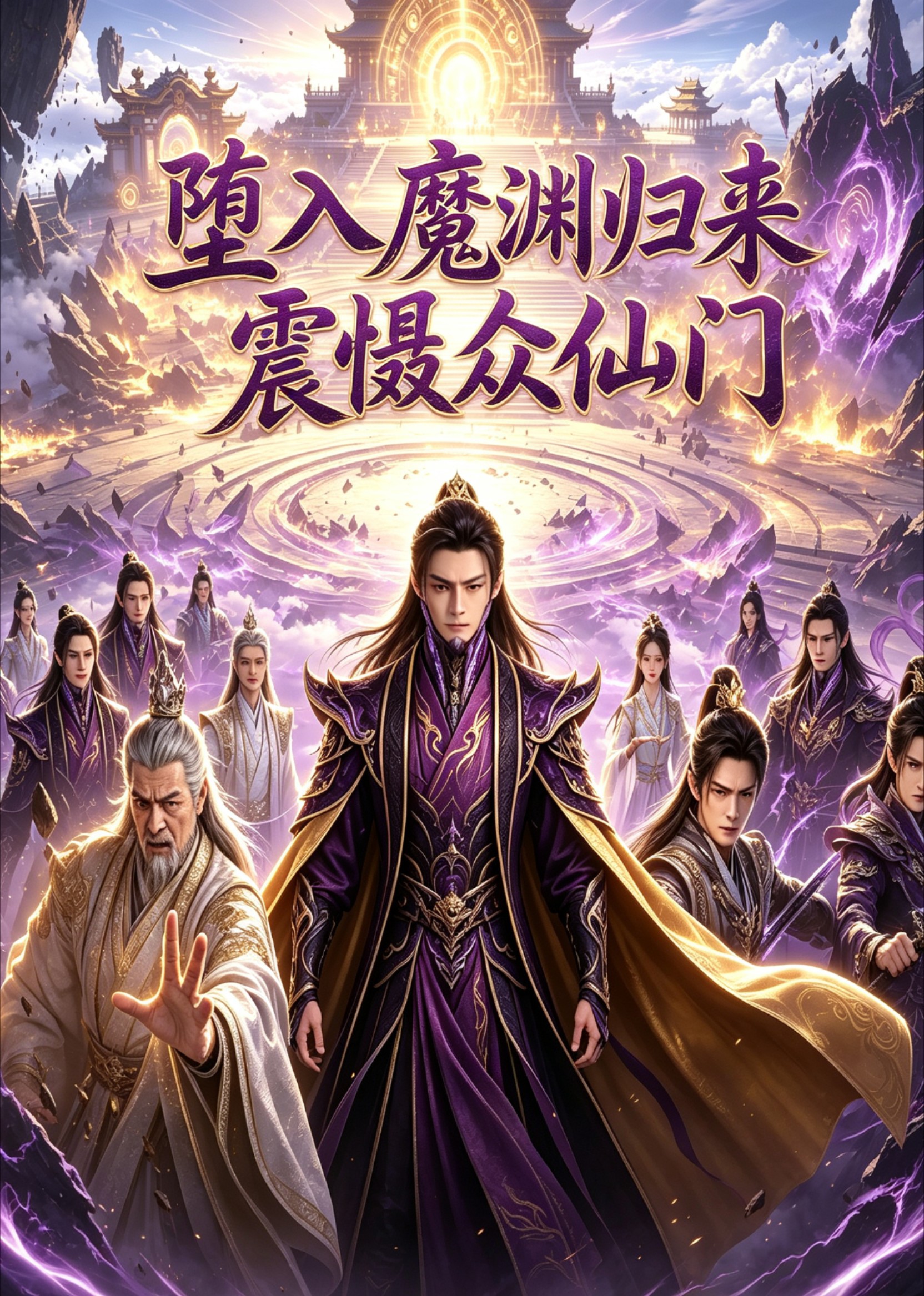 堕入魔渊归来震慑众仙门