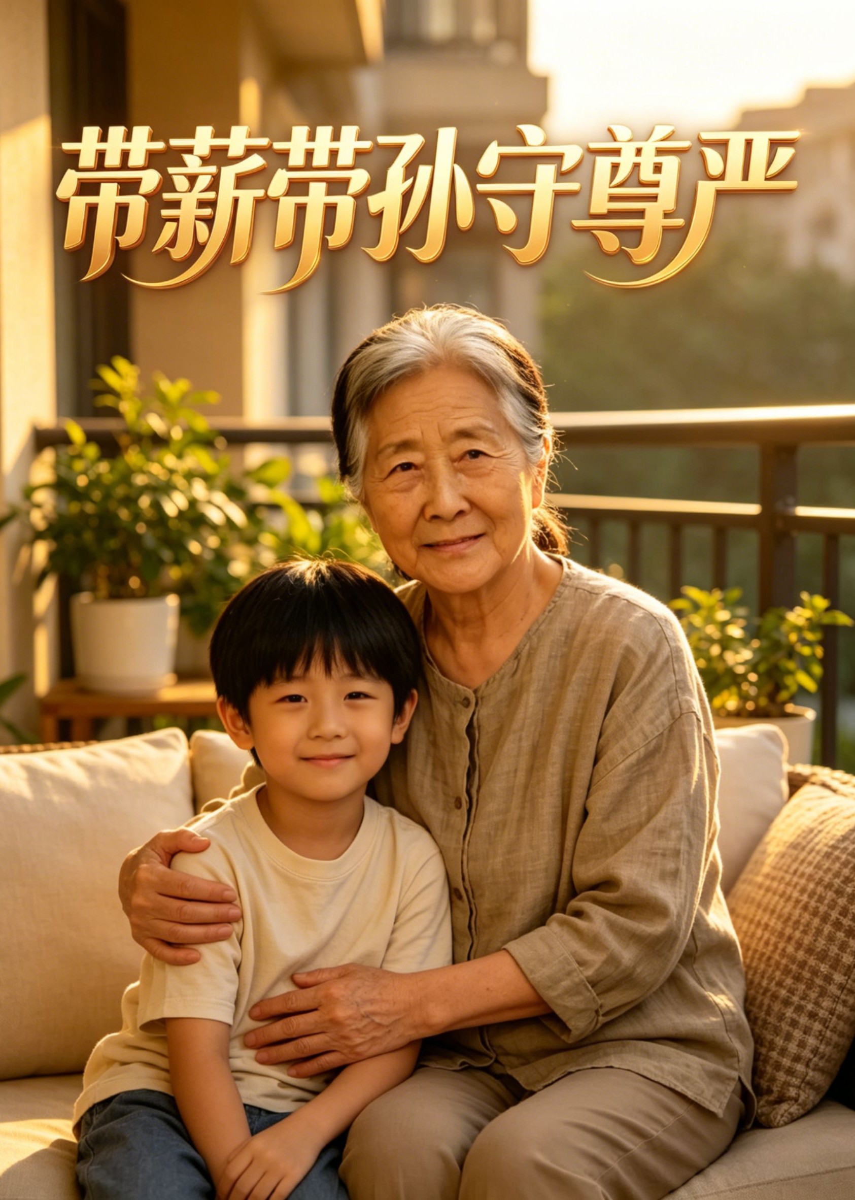带薪带孙守尊严