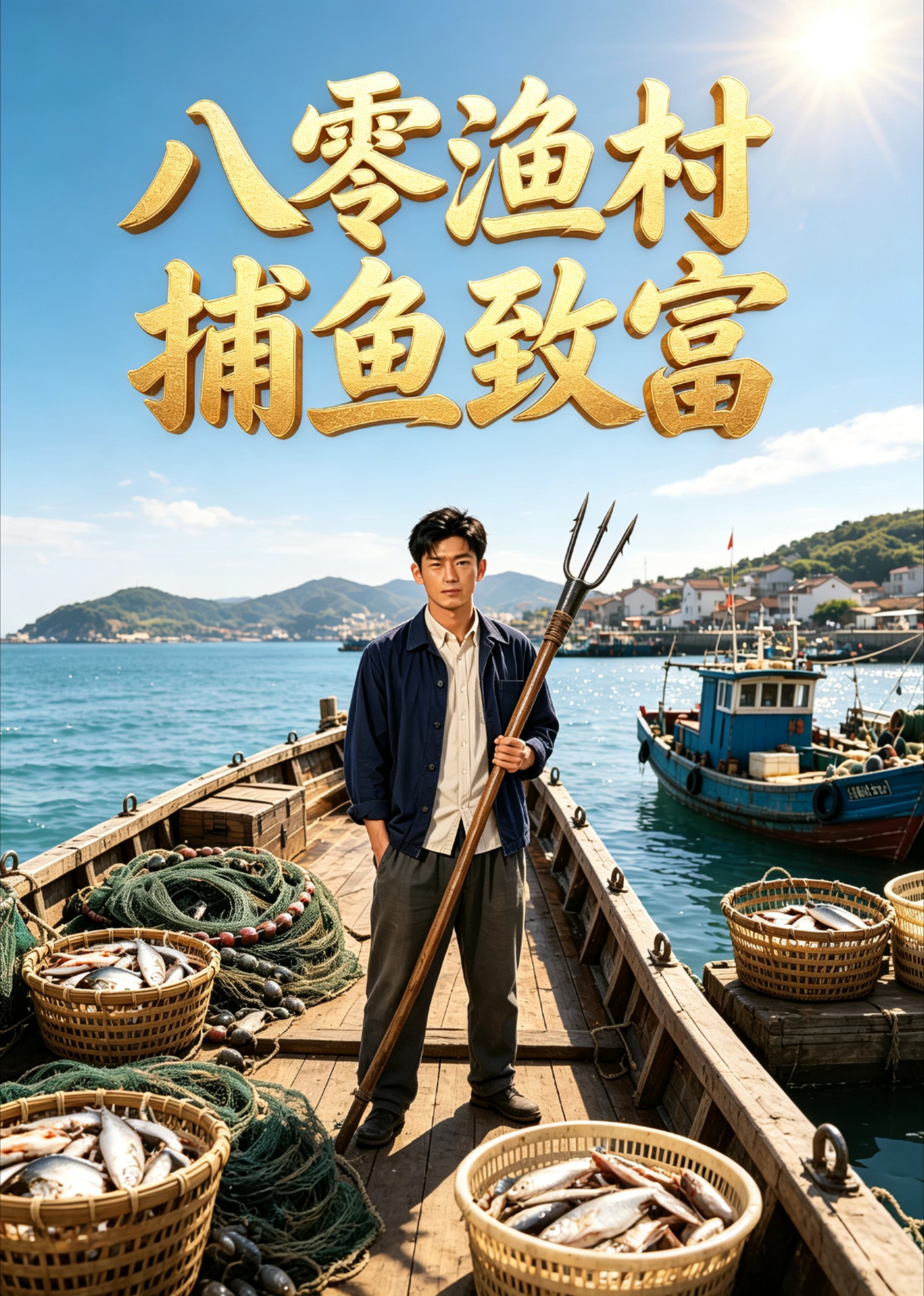八零渔村捕鱼致富