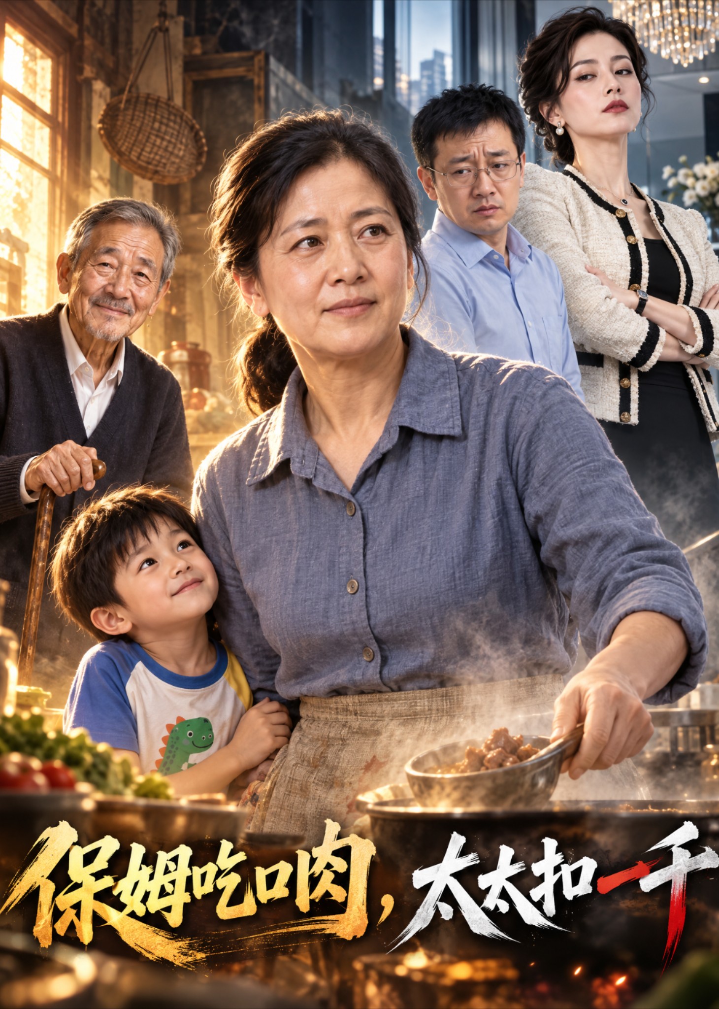保姆吃口肉，太太扣一千封面图