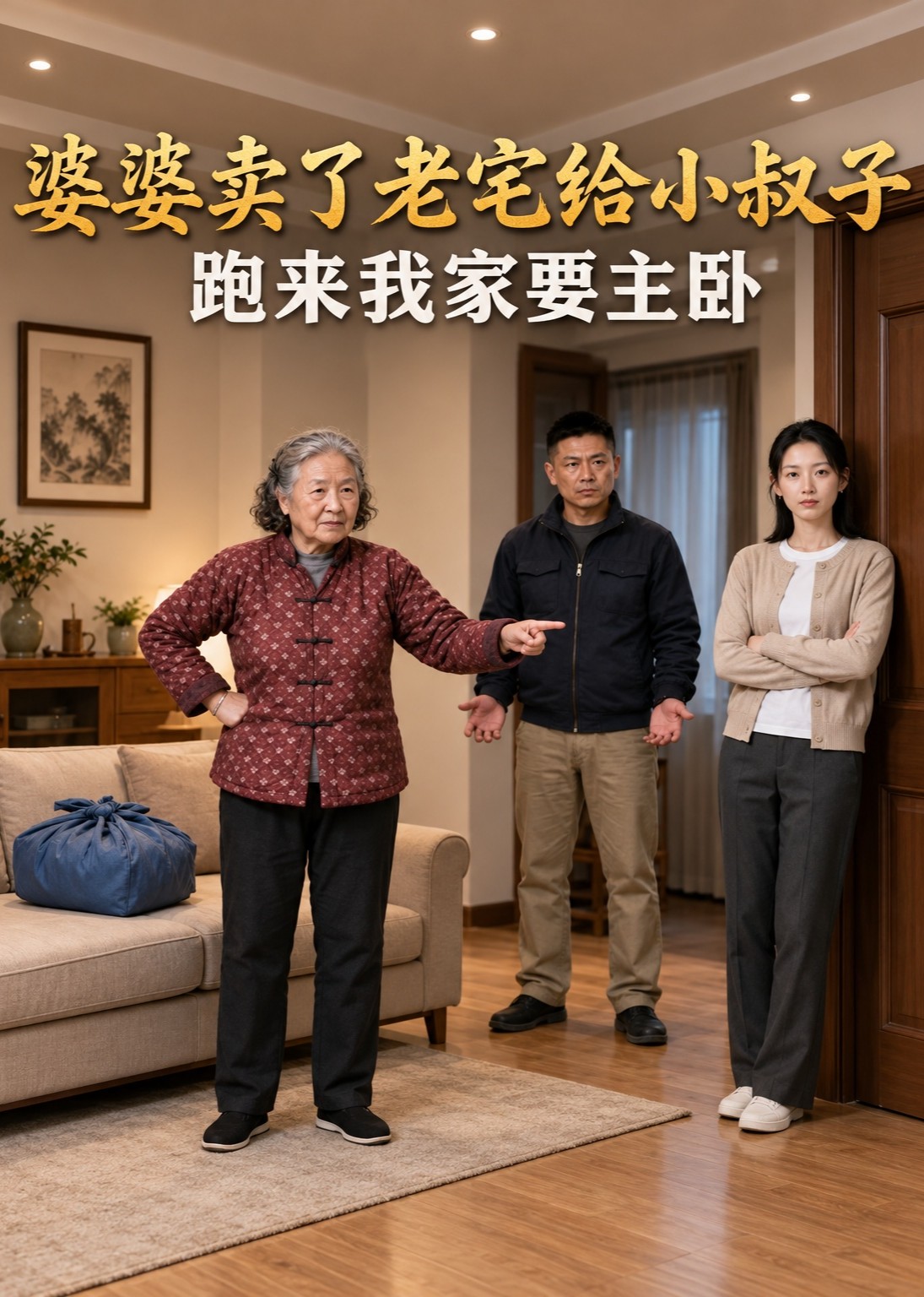 婆婆卖了老宅给小叔子，跑来我家要主卧封面图