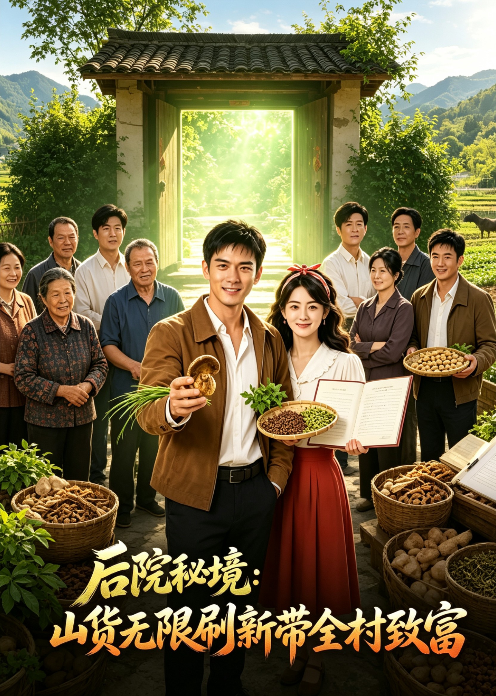 后院秘境：山货无限刷新带全村致富