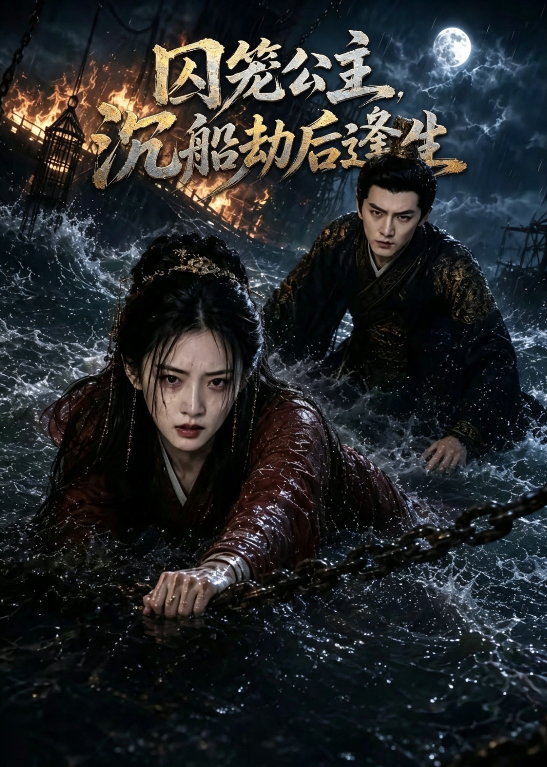 囚笼公主，沉船劫后逢生
