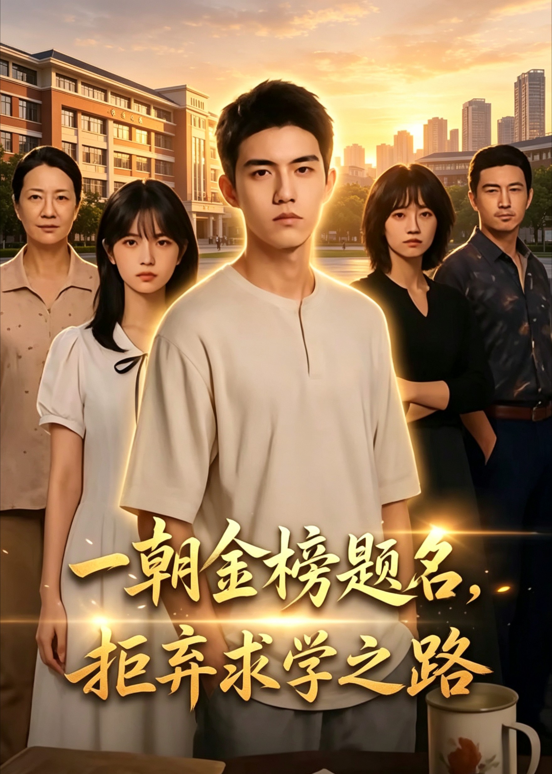 金榜题名，拒弃求学之路