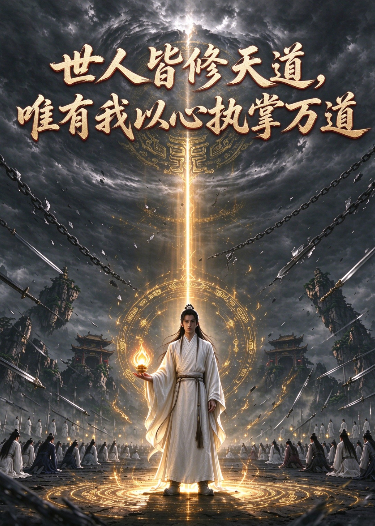 世人皆修天道，唯有我以心执掌万道封面图
