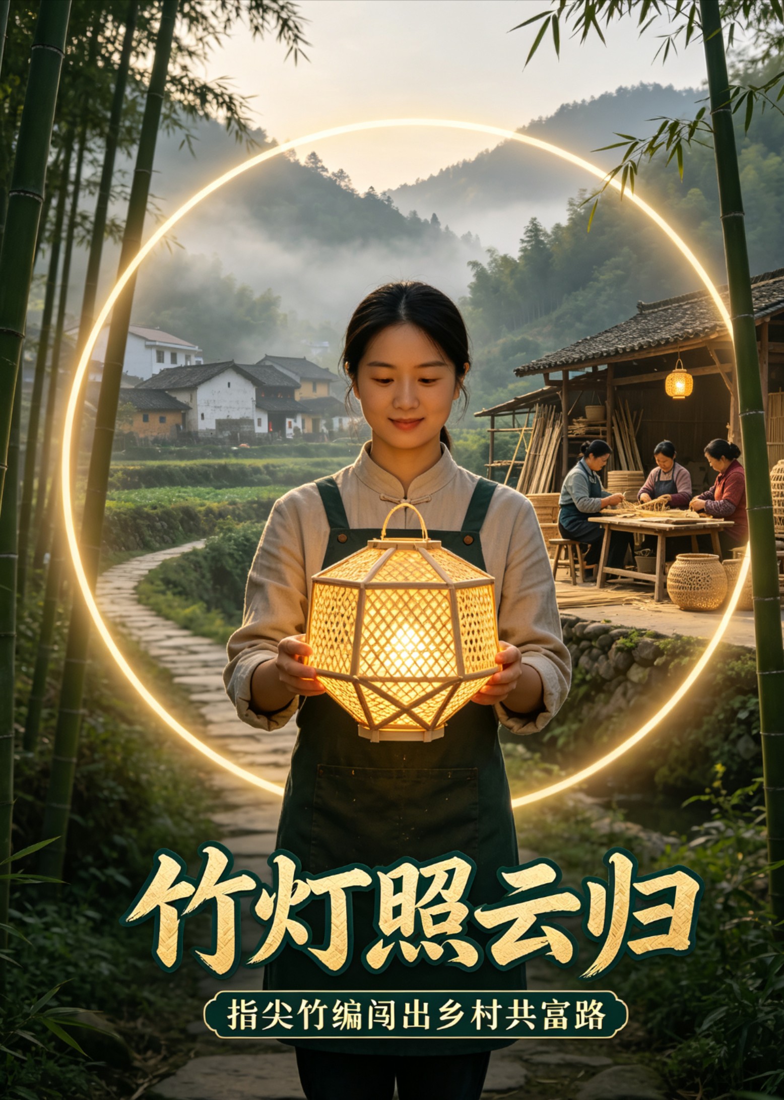 竹灯照云归封面图