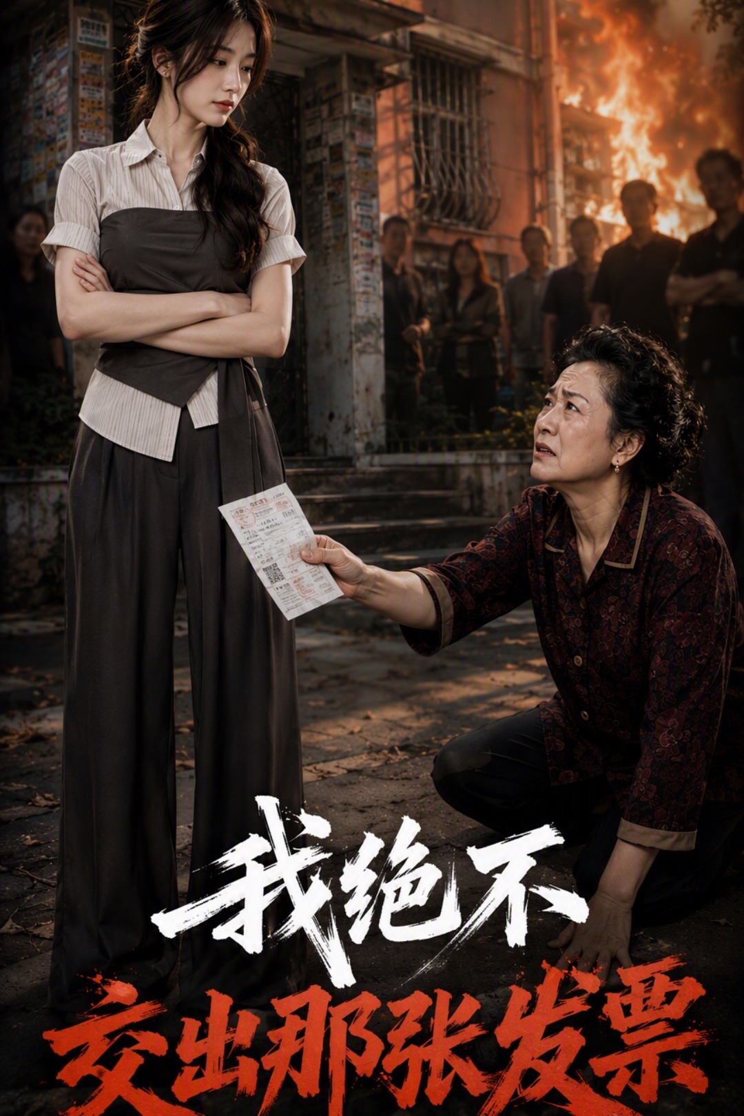 我绝不交出那张发票封面图