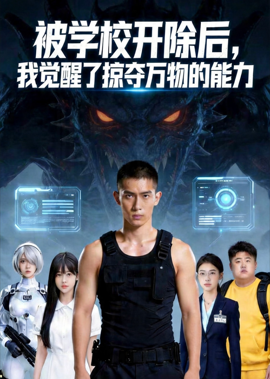被学校开除后，我觉醒了掠夺万物的能力
