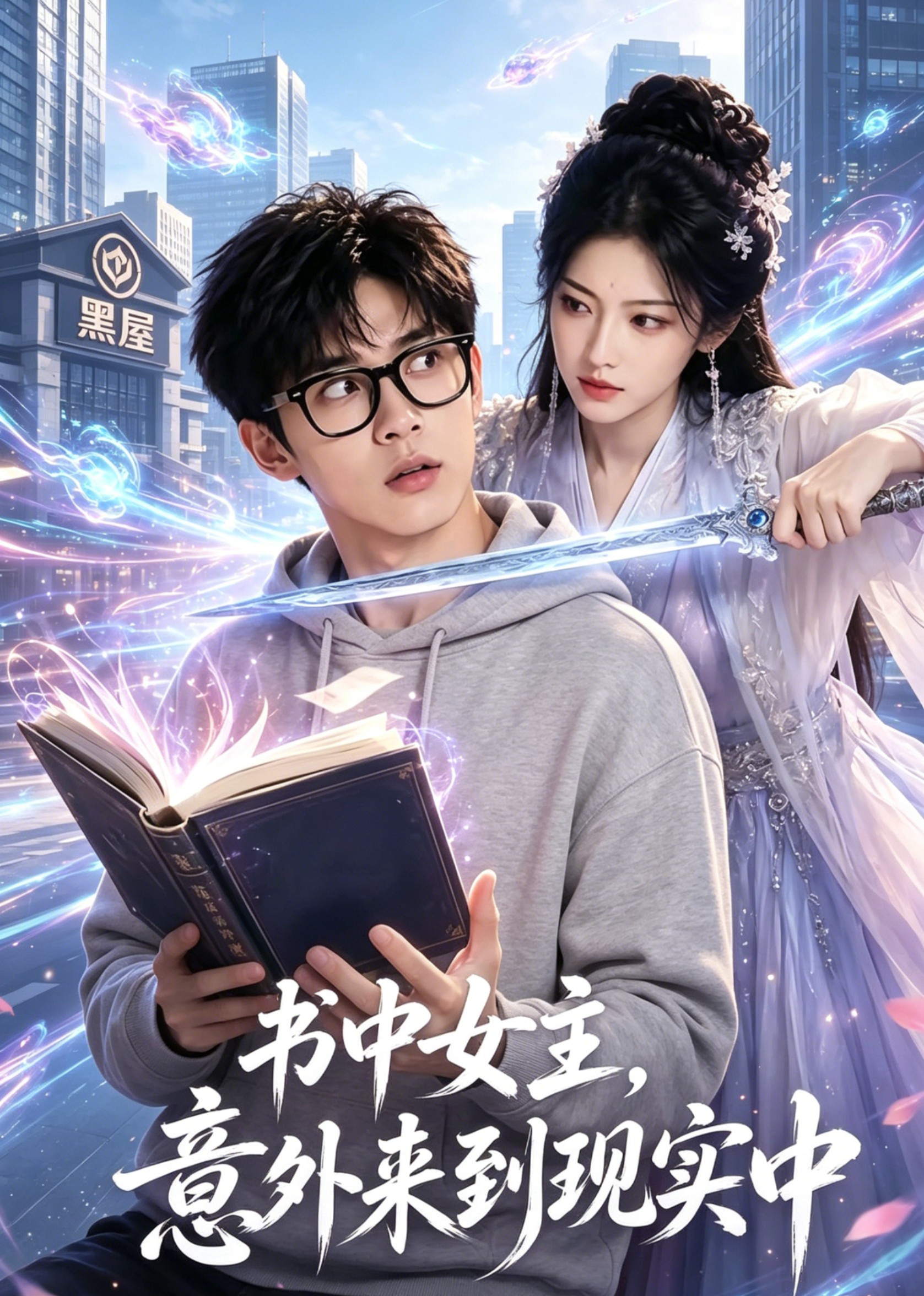书中女主，意外来到现实中