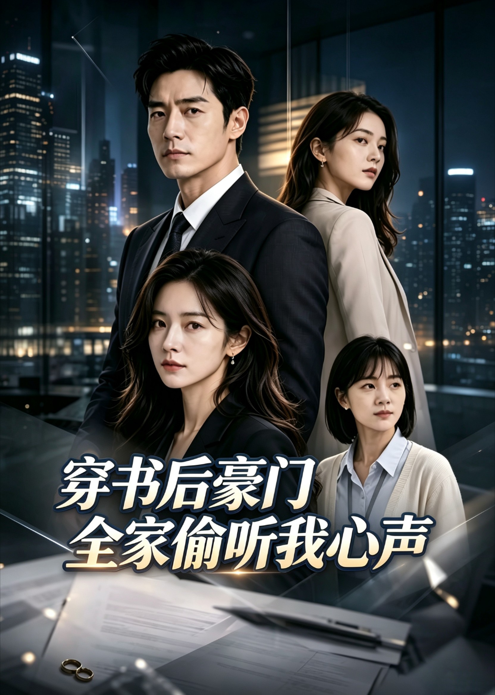 穿书后豪门全家偷听我心声封面图