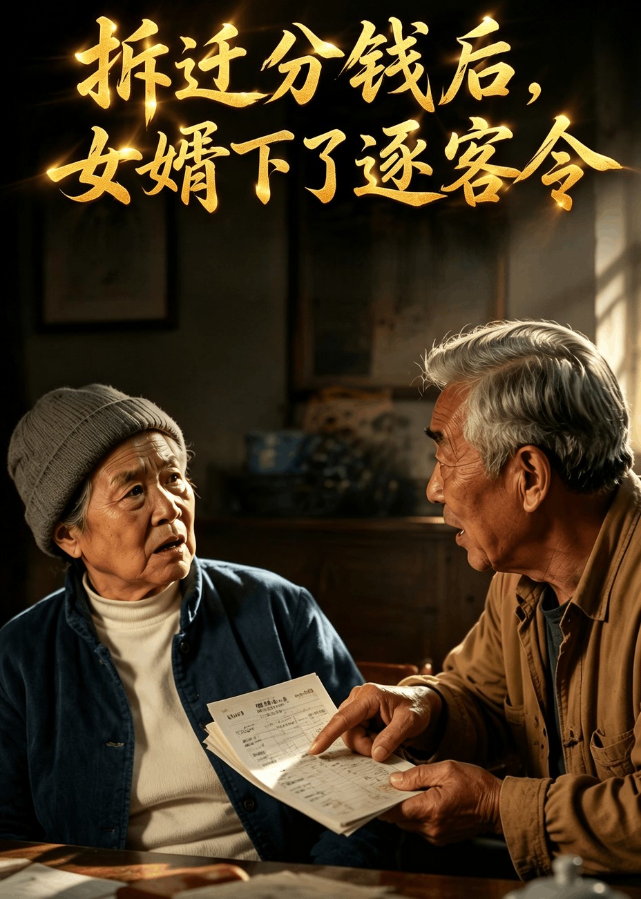 拆迁分钱后，女婿下了逐客令