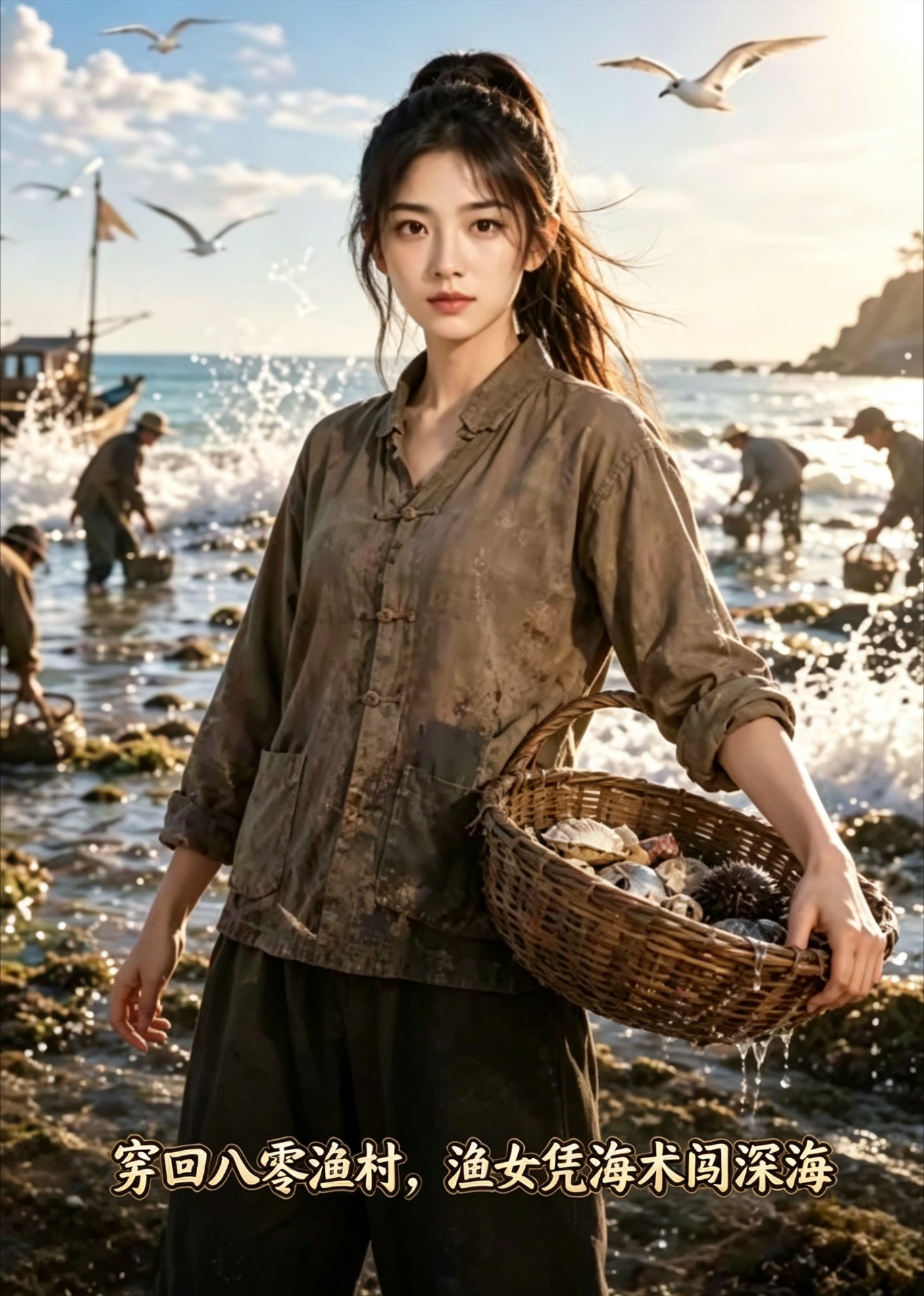 穿回八零渔村，渔女凭海术闯深海