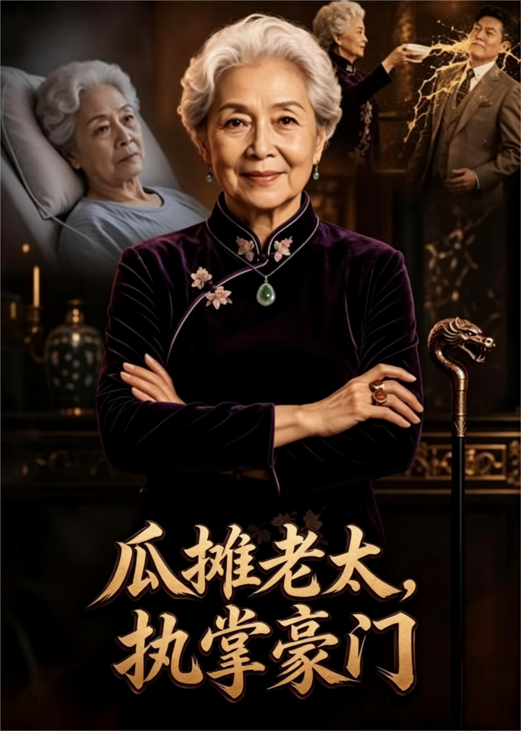 瓜摊老太，执掌豪门