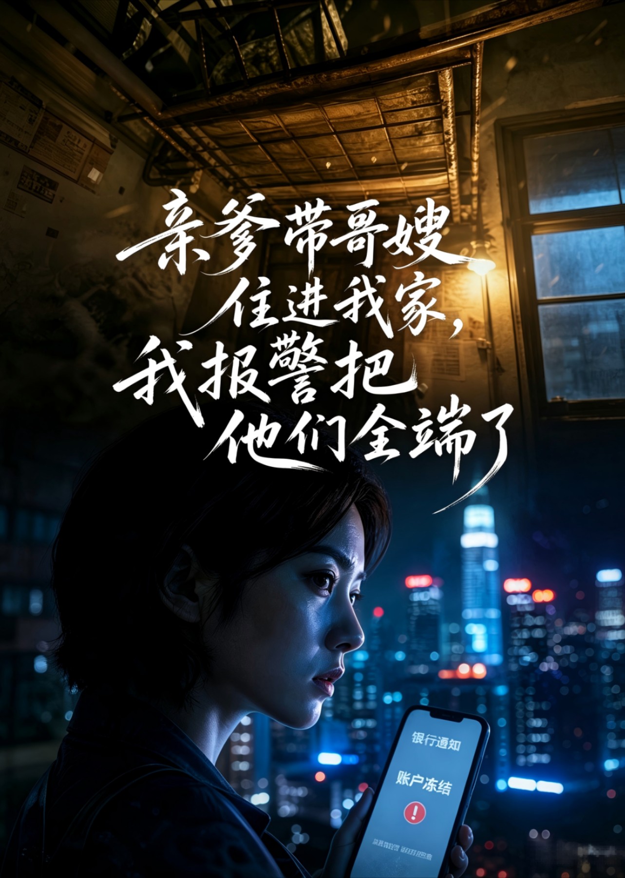 亲爹带哥嫂住进我家，我报警把他们全端