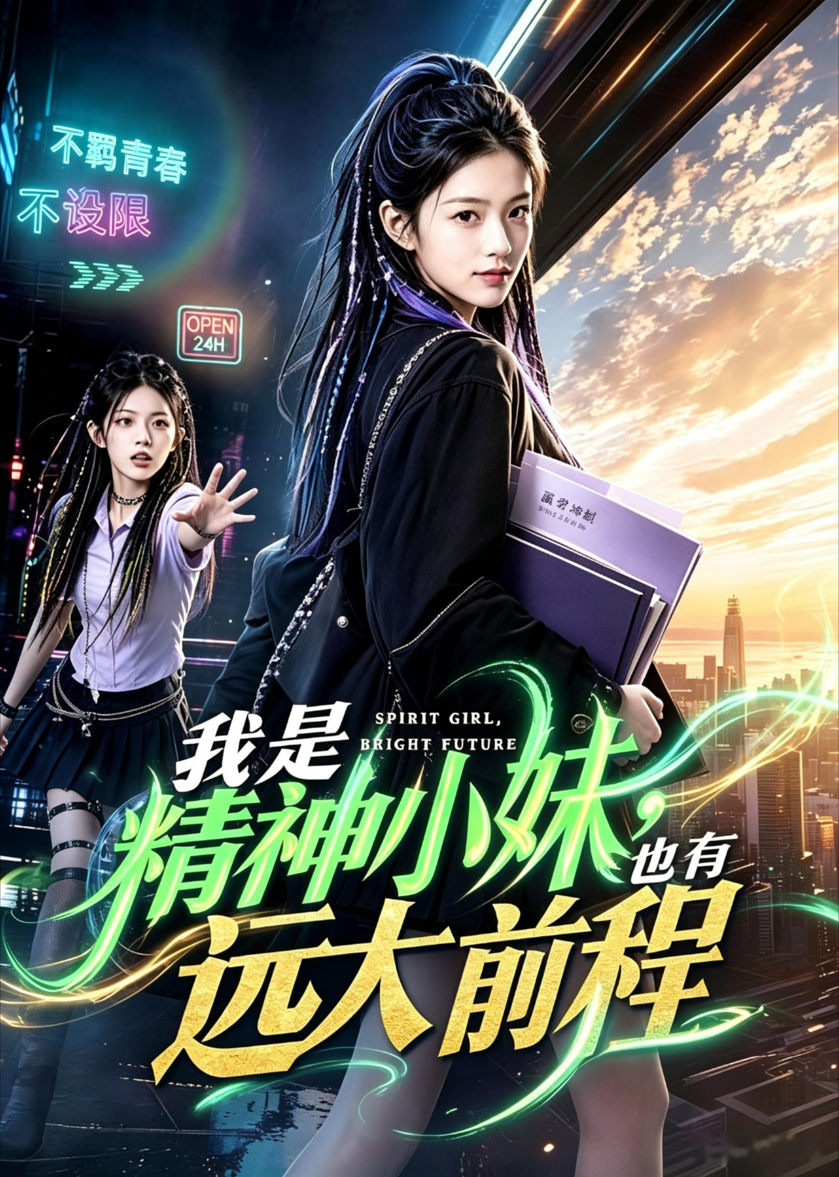 我是精神小妹，也有远大前程