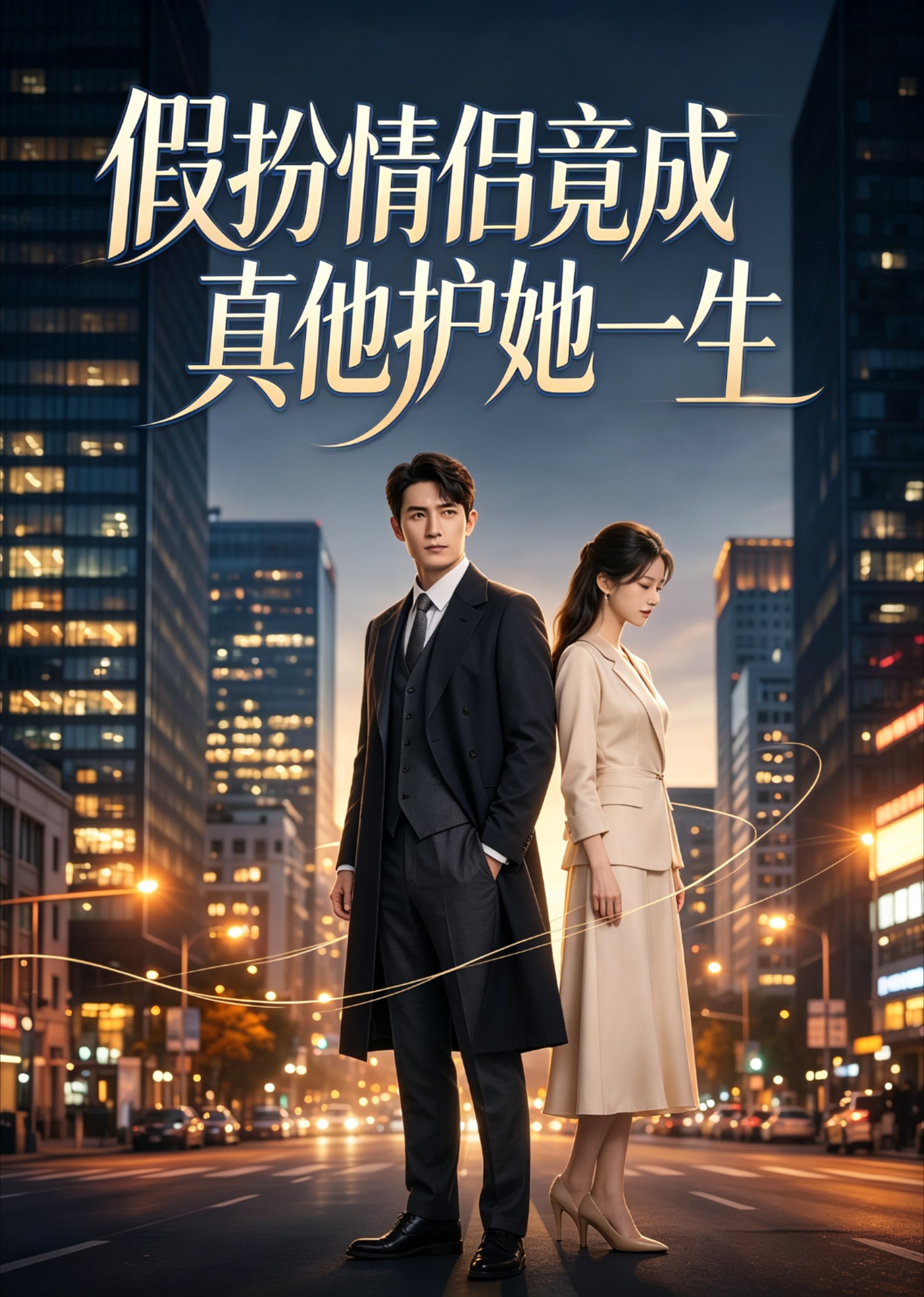 假扮情侣竟成真他护她一生