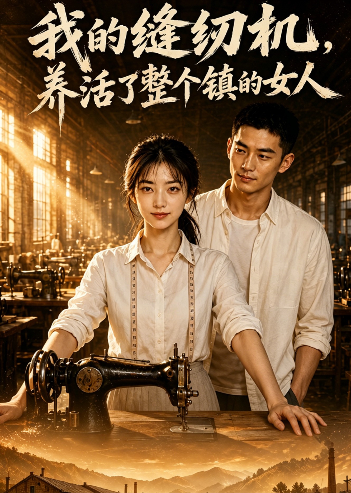 我的缝纫机，养活了整个镇的女人