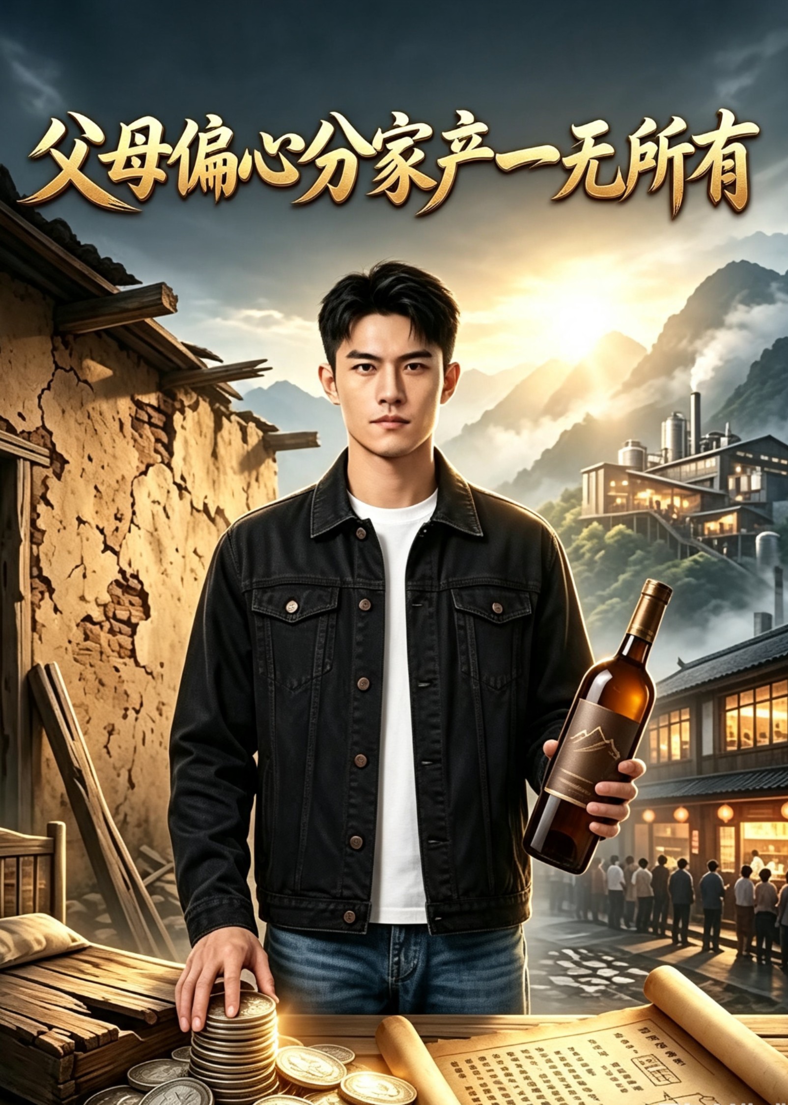 父母偏心分家产一无所有